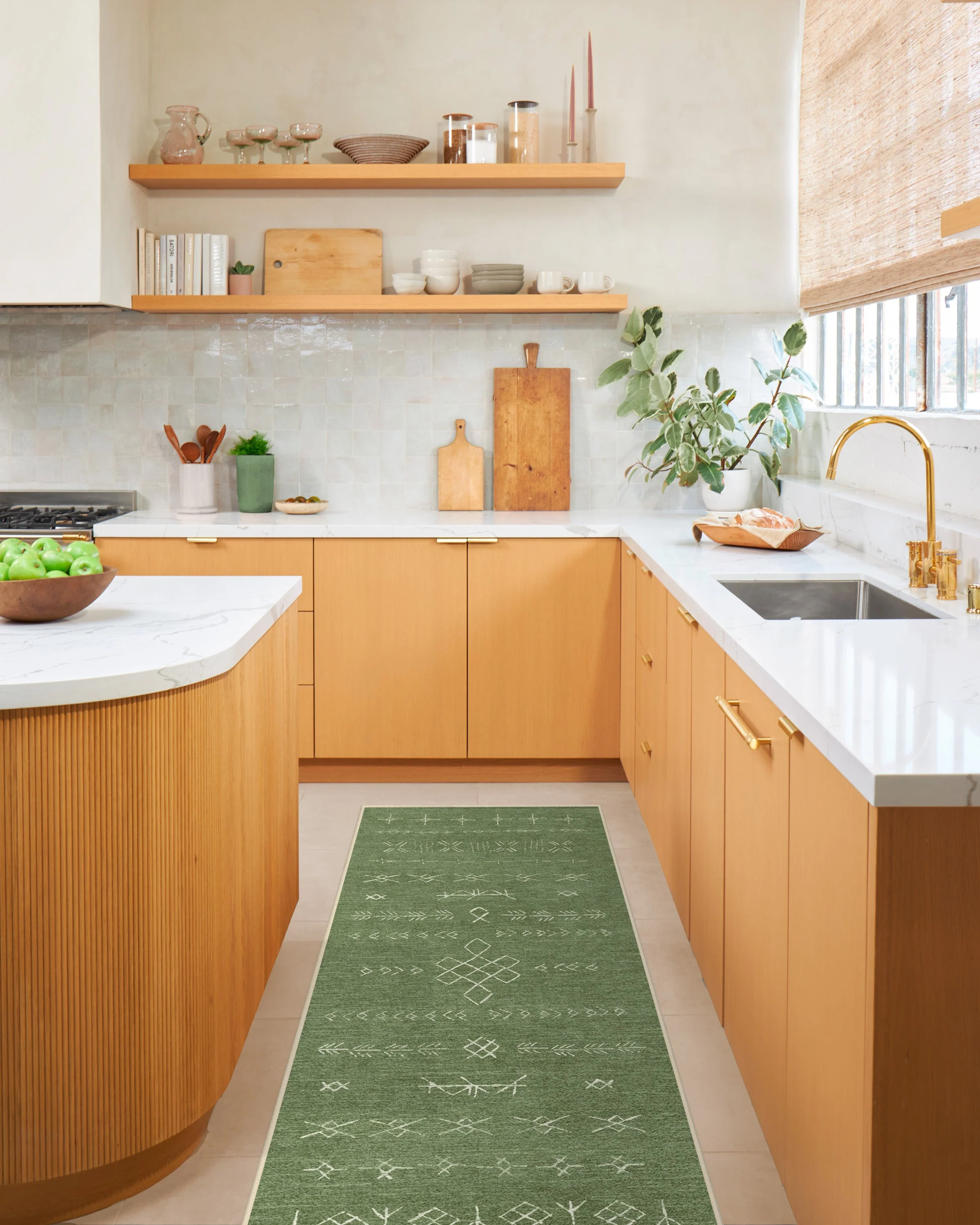 Astrid Fern Green Rug - Image 3