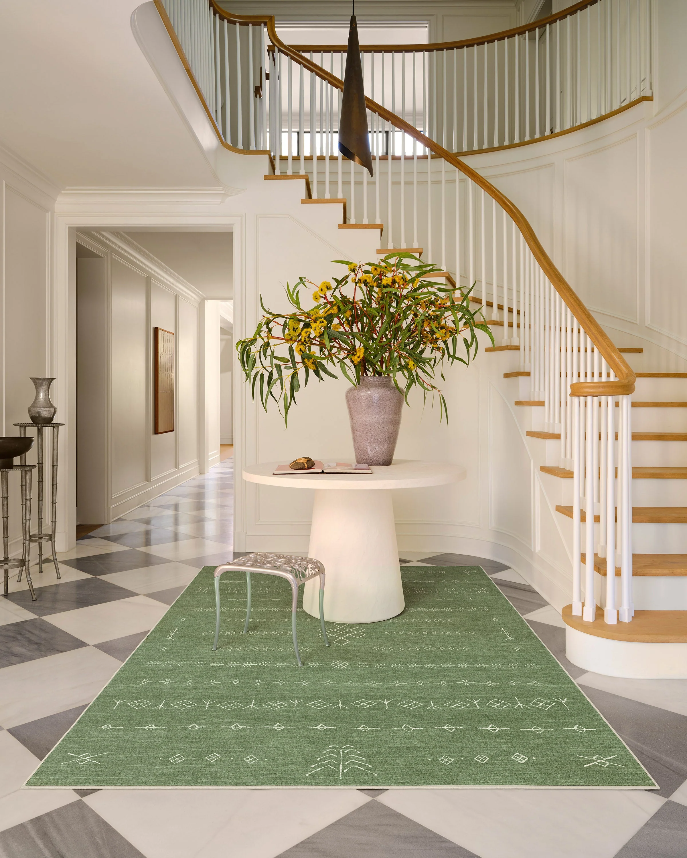 Astrid Fern Green Rug - Image 4