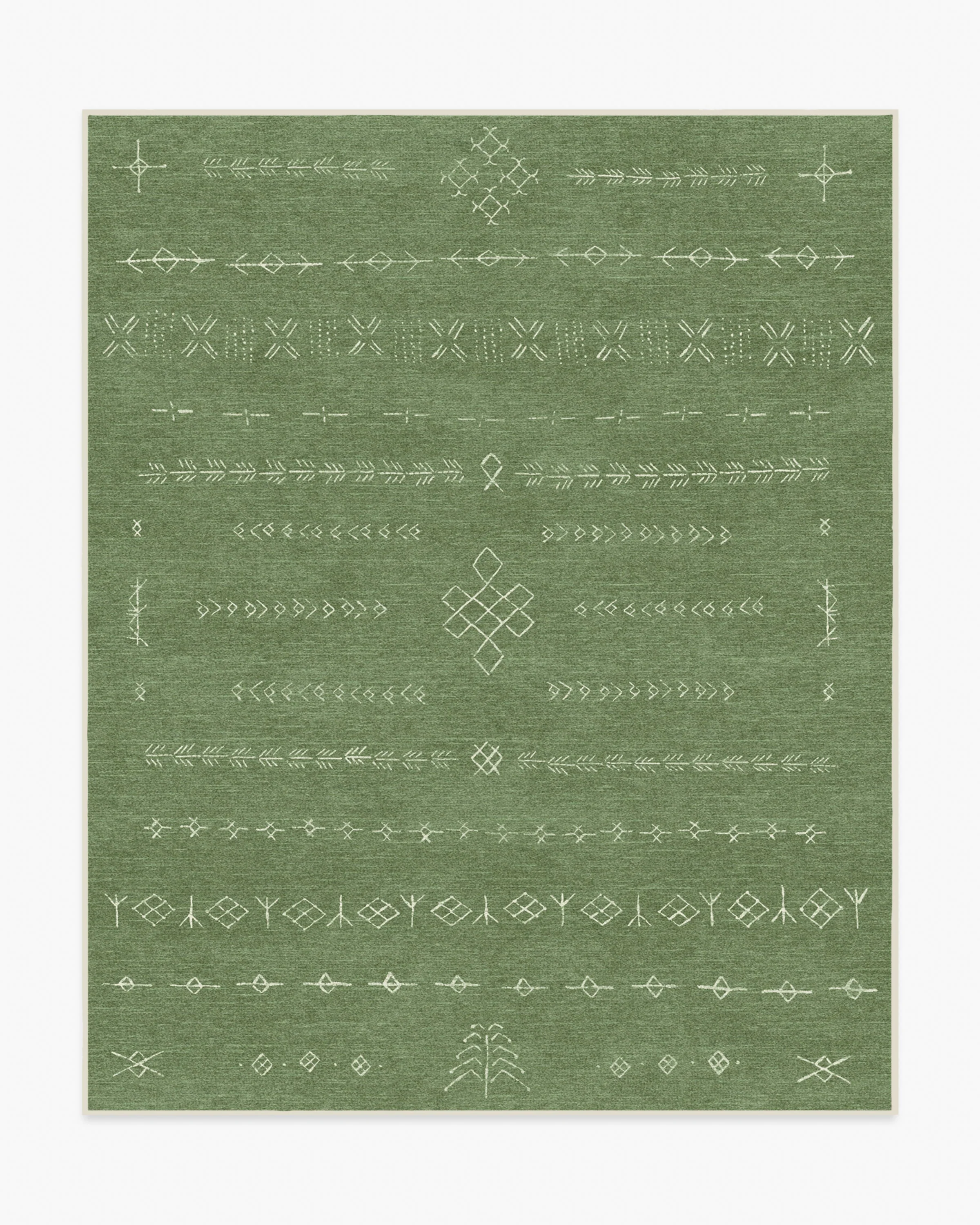 Astrid Fern Green Rug - Image 9