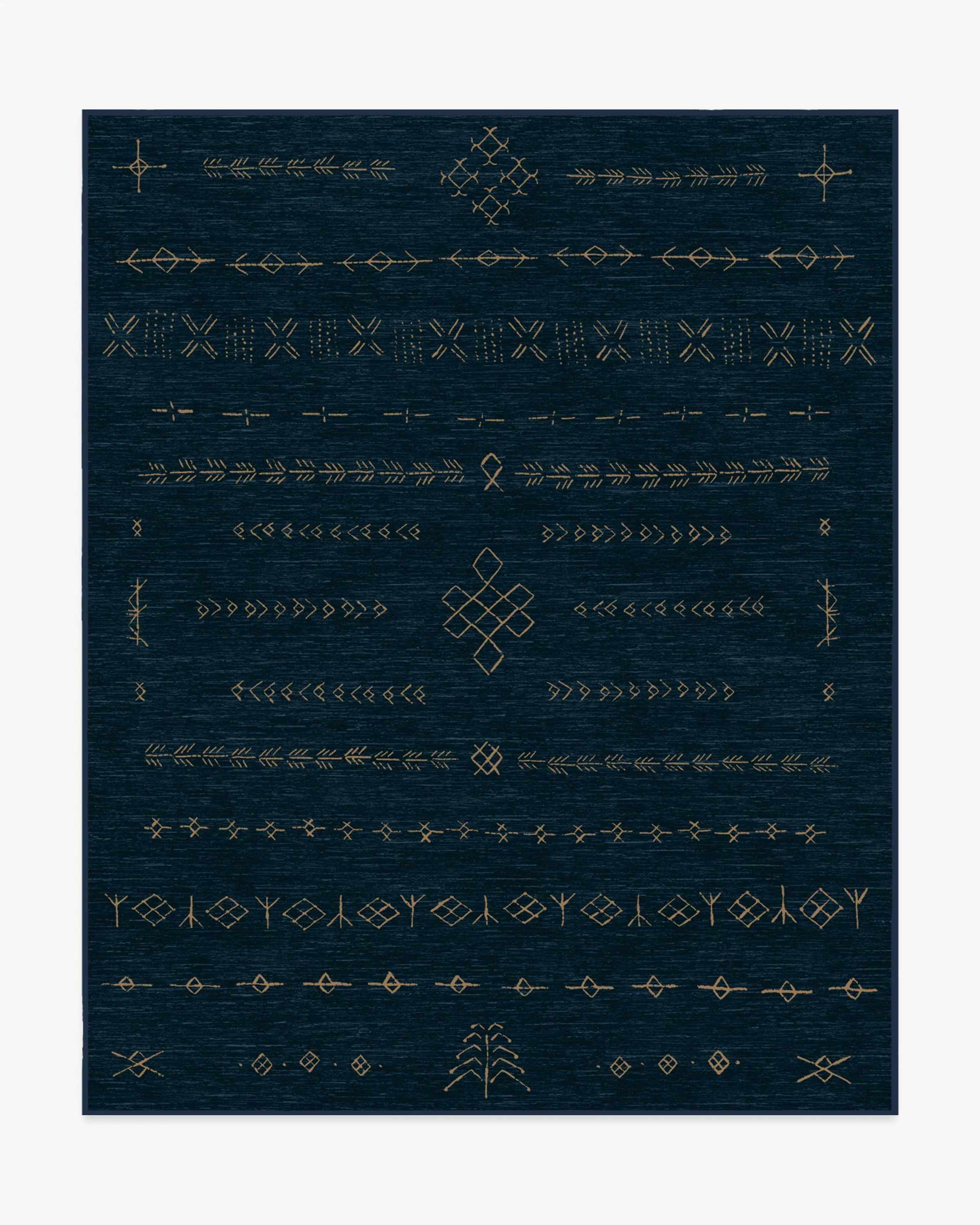 Astrid Navy Rug - Image 4