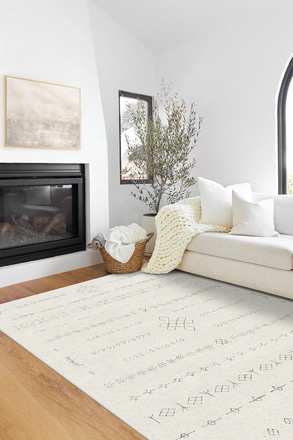 Astrid Off White Rug - Image 14
