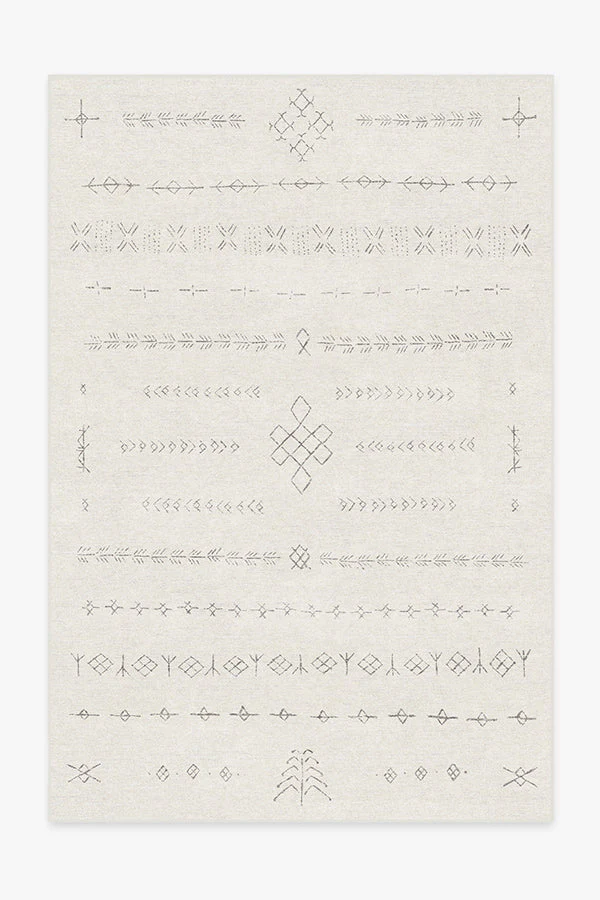Astrid Off White Rug - Image 7