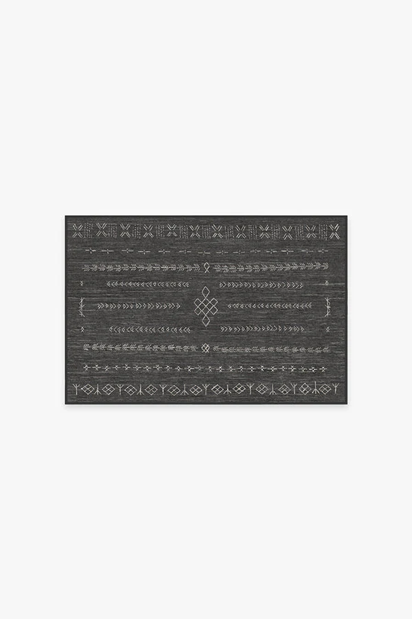 Astrid Soft Black Rug - Image 2