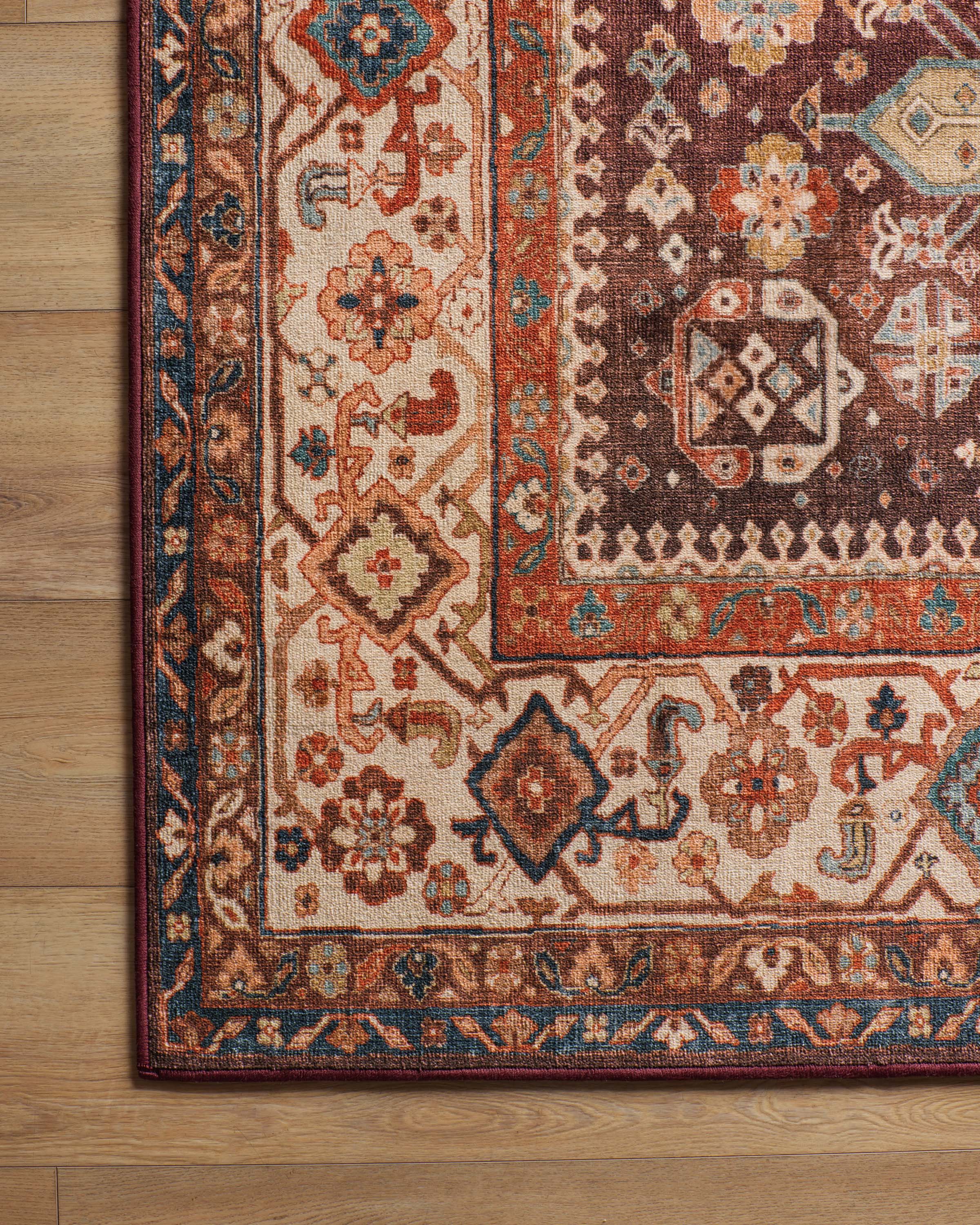 Avila Crimson & Currant Rug - Image 11