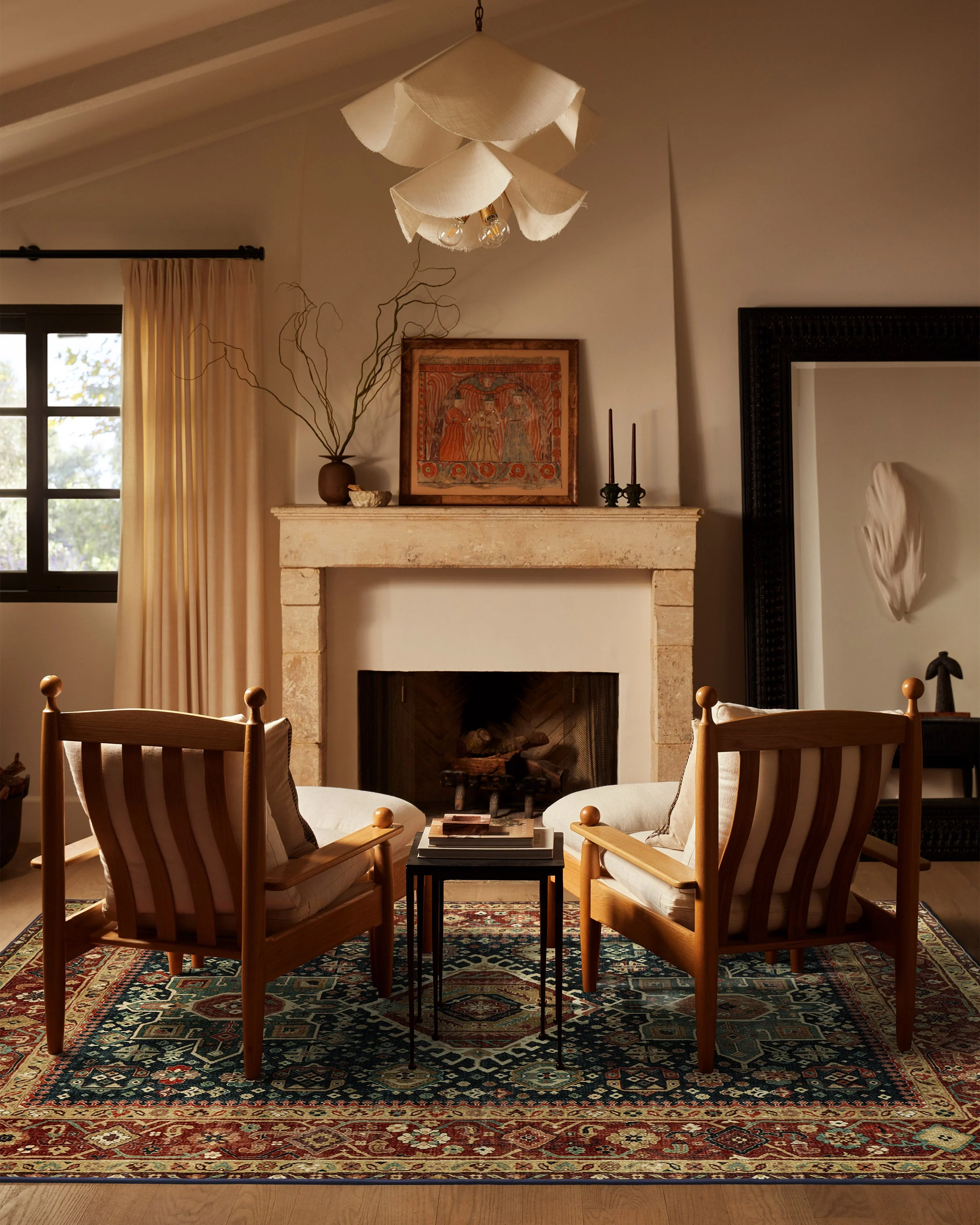 Avila Vintage Ink & Amber Rug - Image 15
