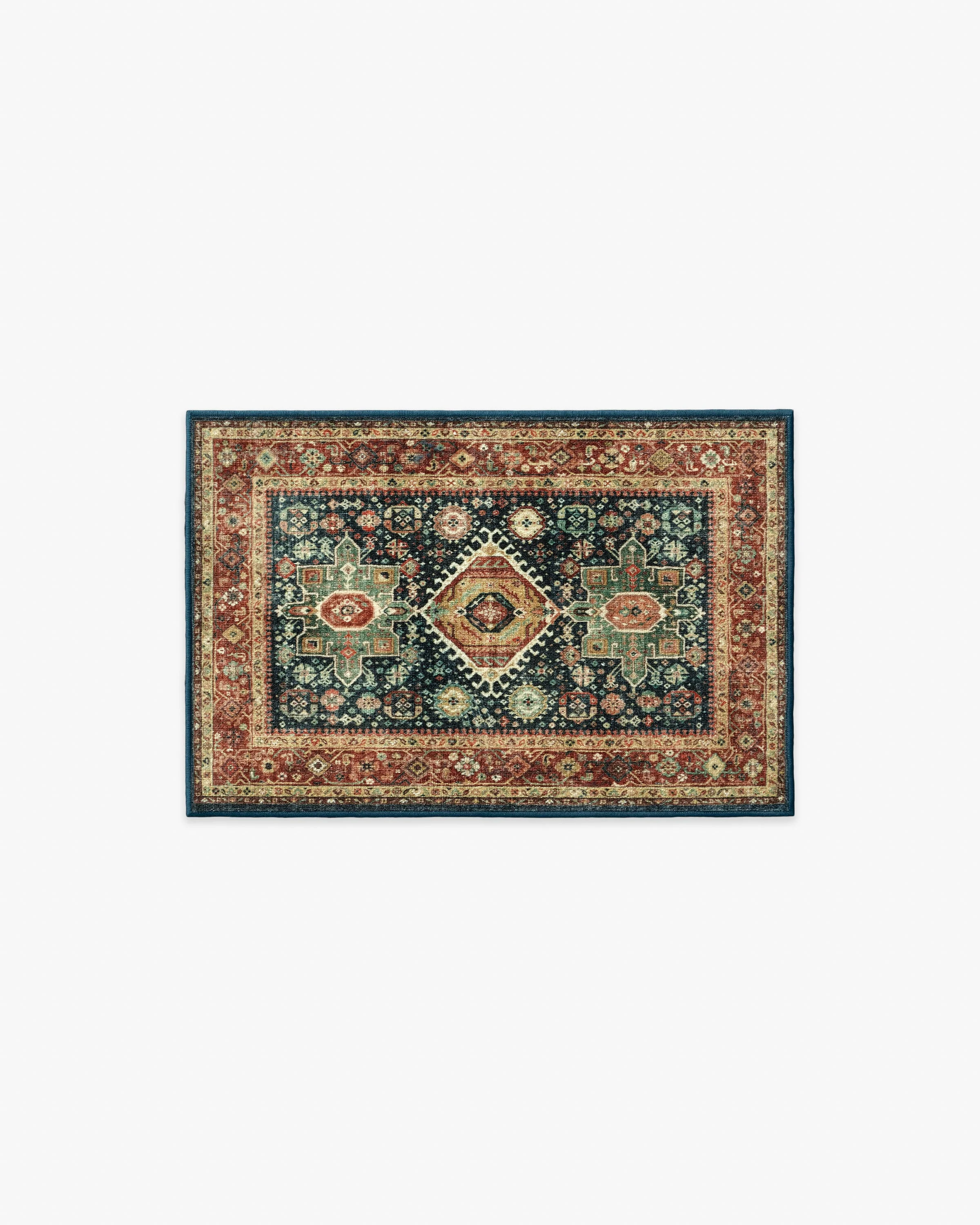 Avila Vintage Ink & Amber Rug - Image 16