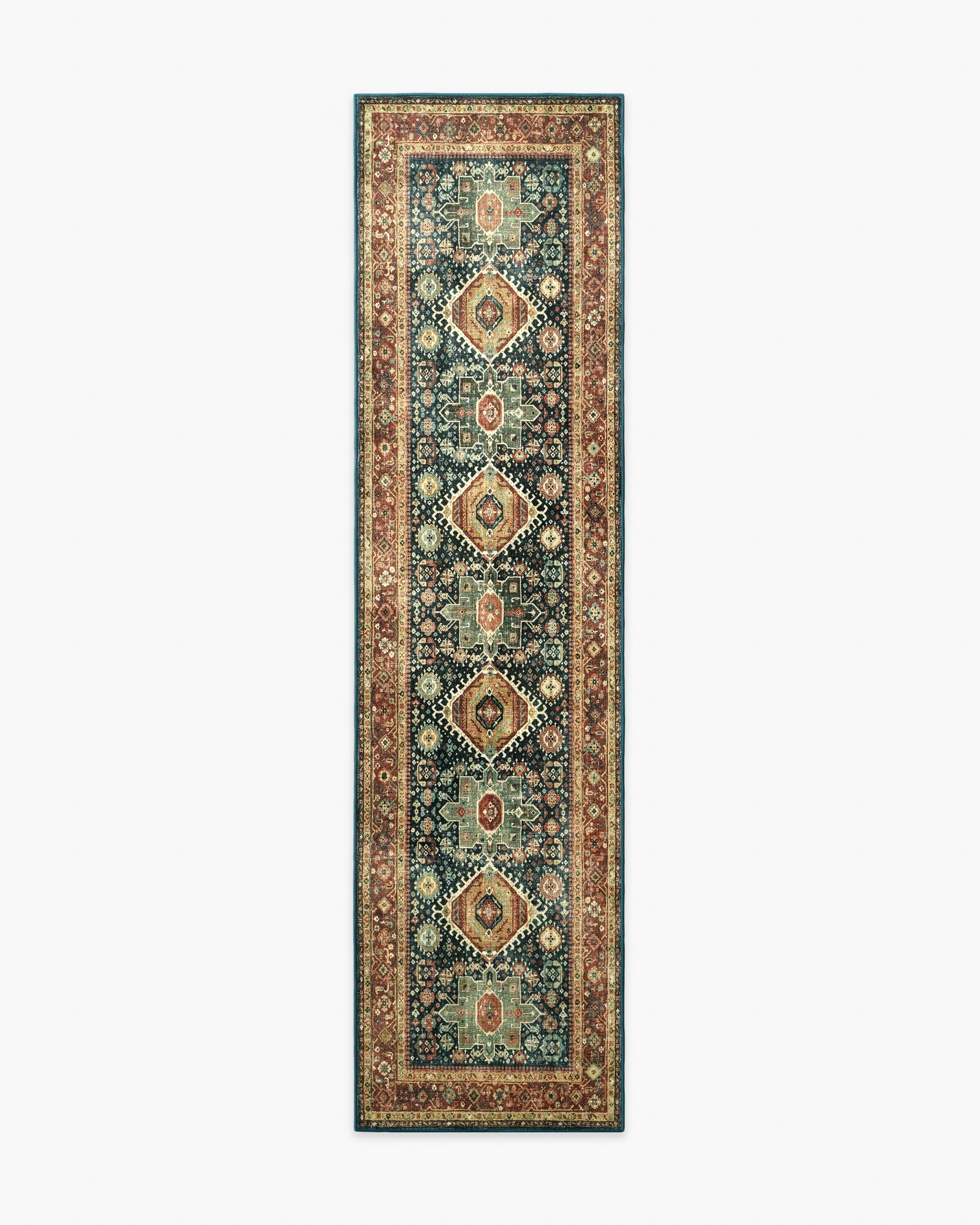 Avila Vintage Ink & Amber Rug - Image 18