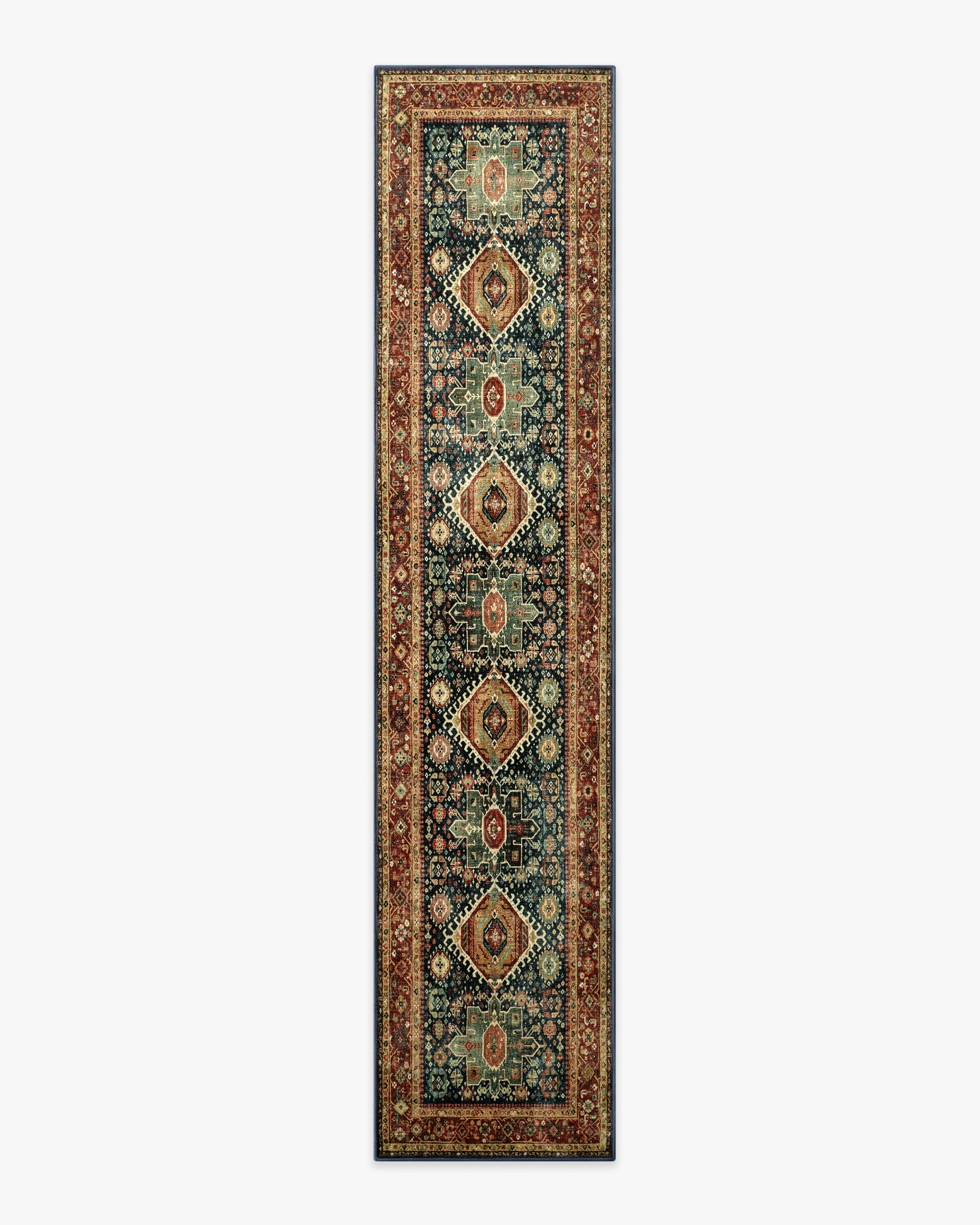 Avila Vintage Ink & Amber Rug - Image 19