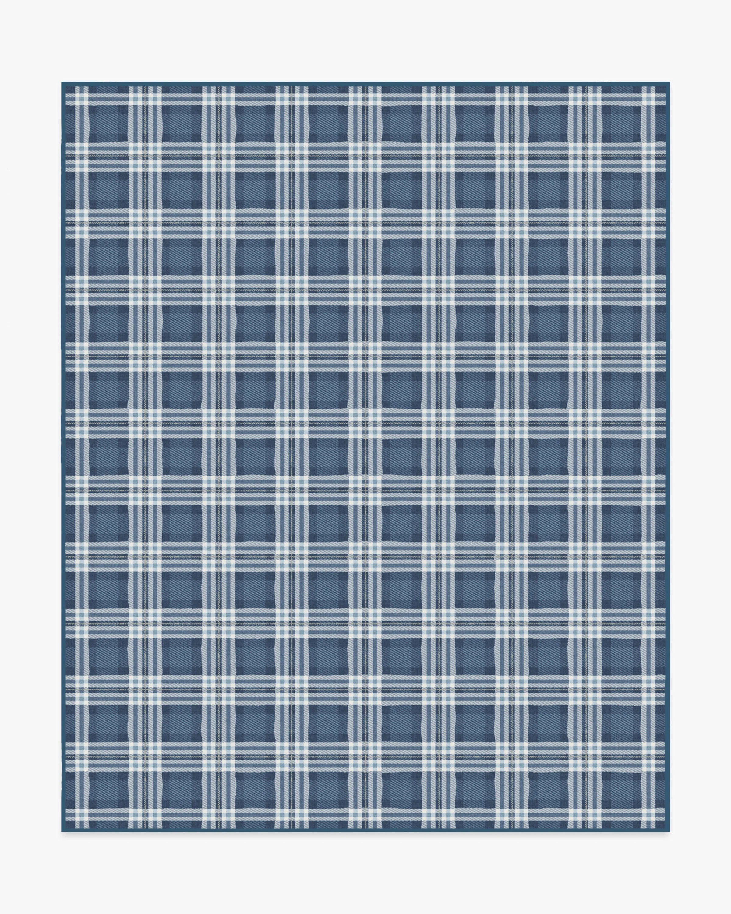 Birke Blue Flatwoven Rug - Image 13