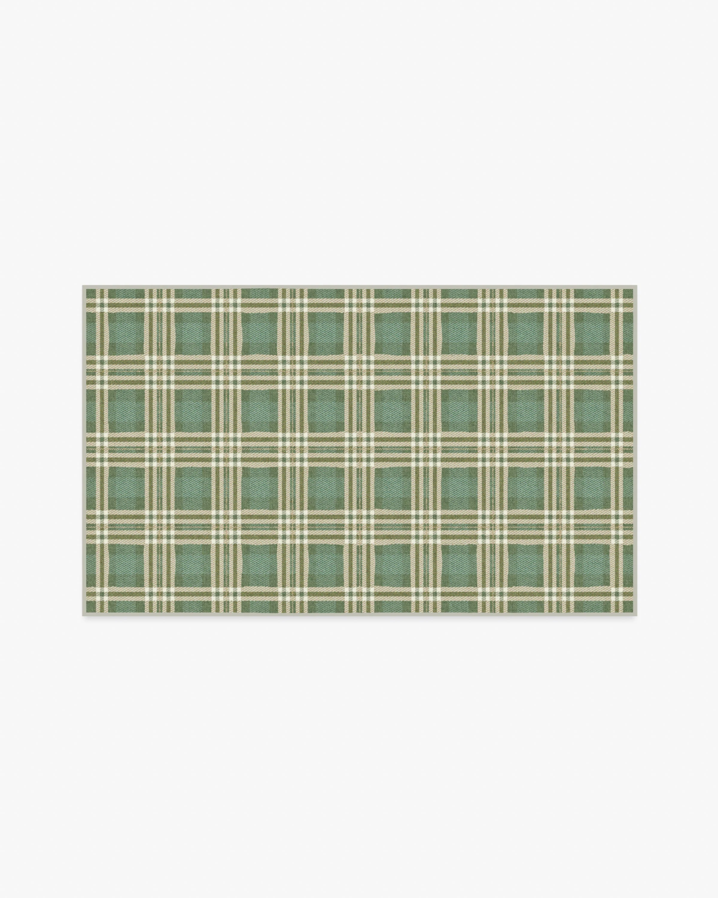Birke Green Flatwoven Rug - Image 11