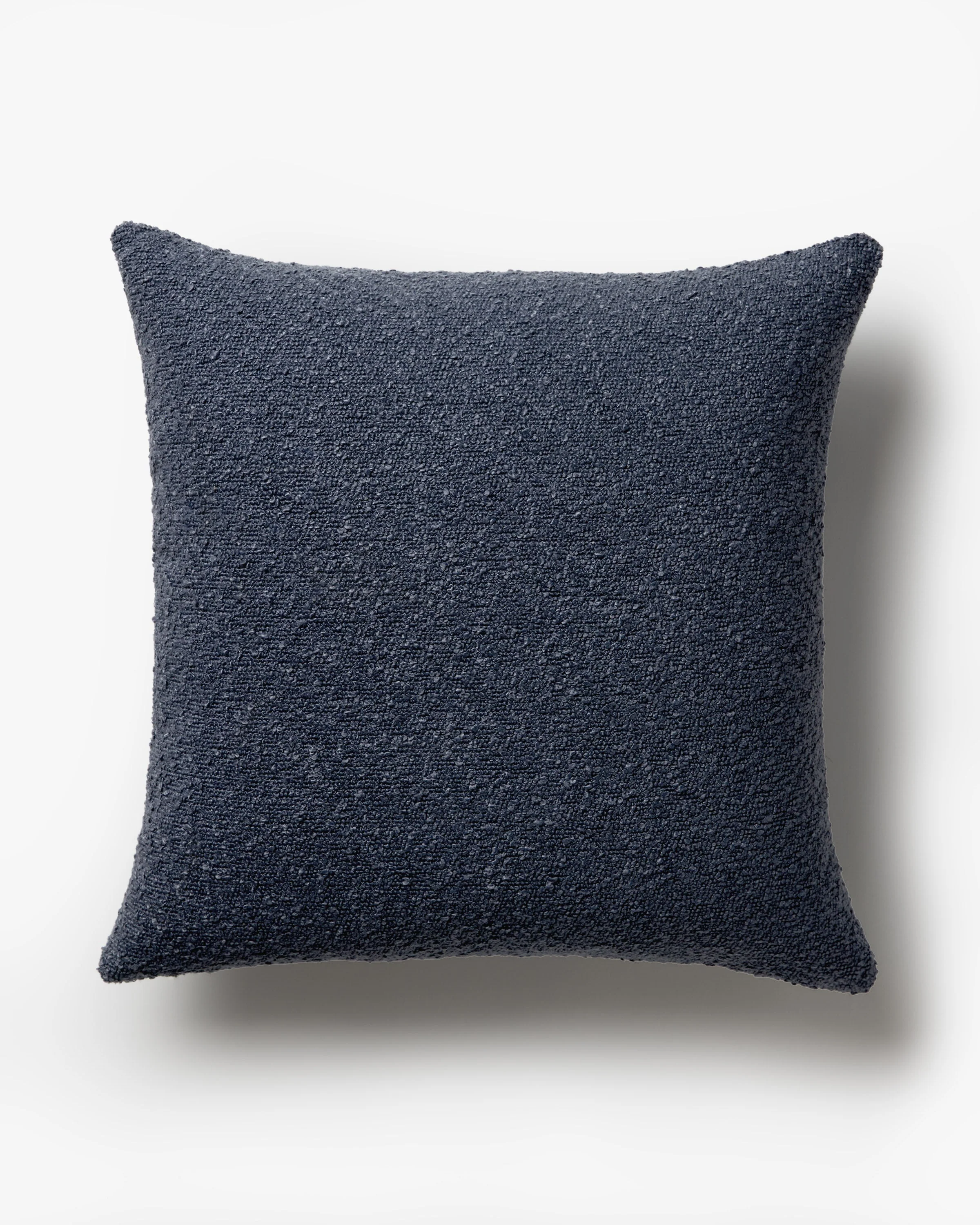 Navy Boucle Throw Pillow - Image 8