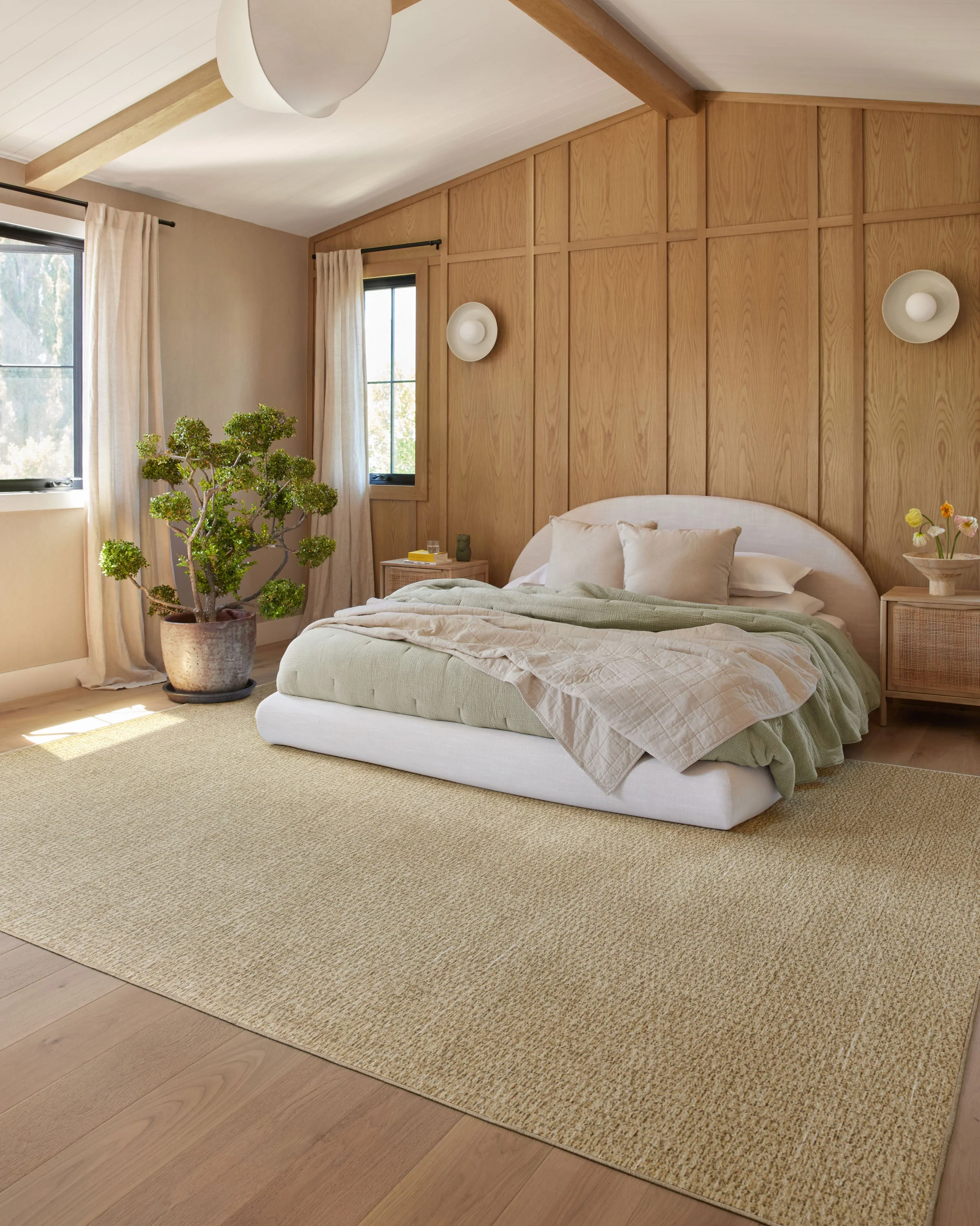 Bower Dark Sand Flatwoven Rug - Image 11