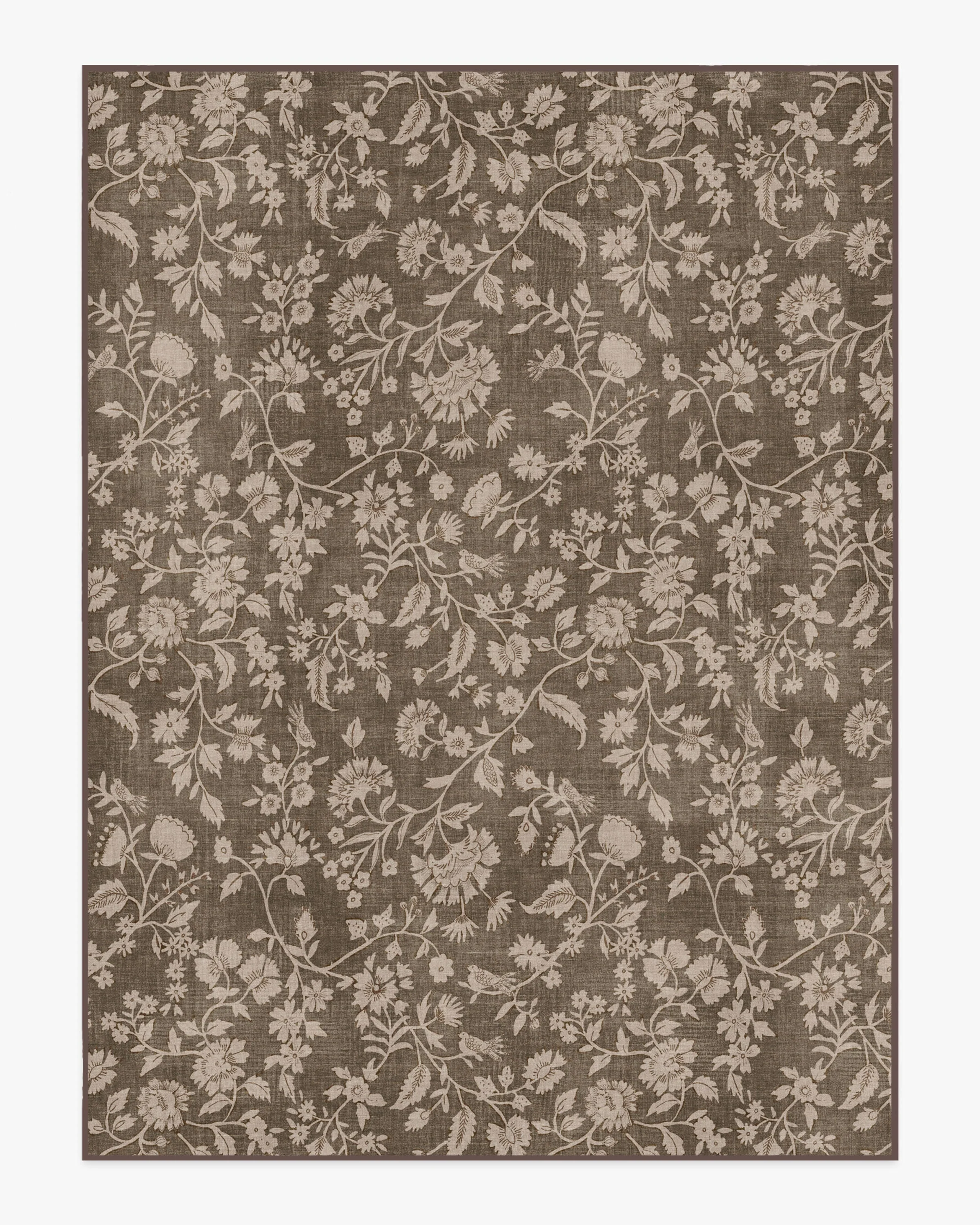 Brenna Brown & Taupe Rug - Image 7