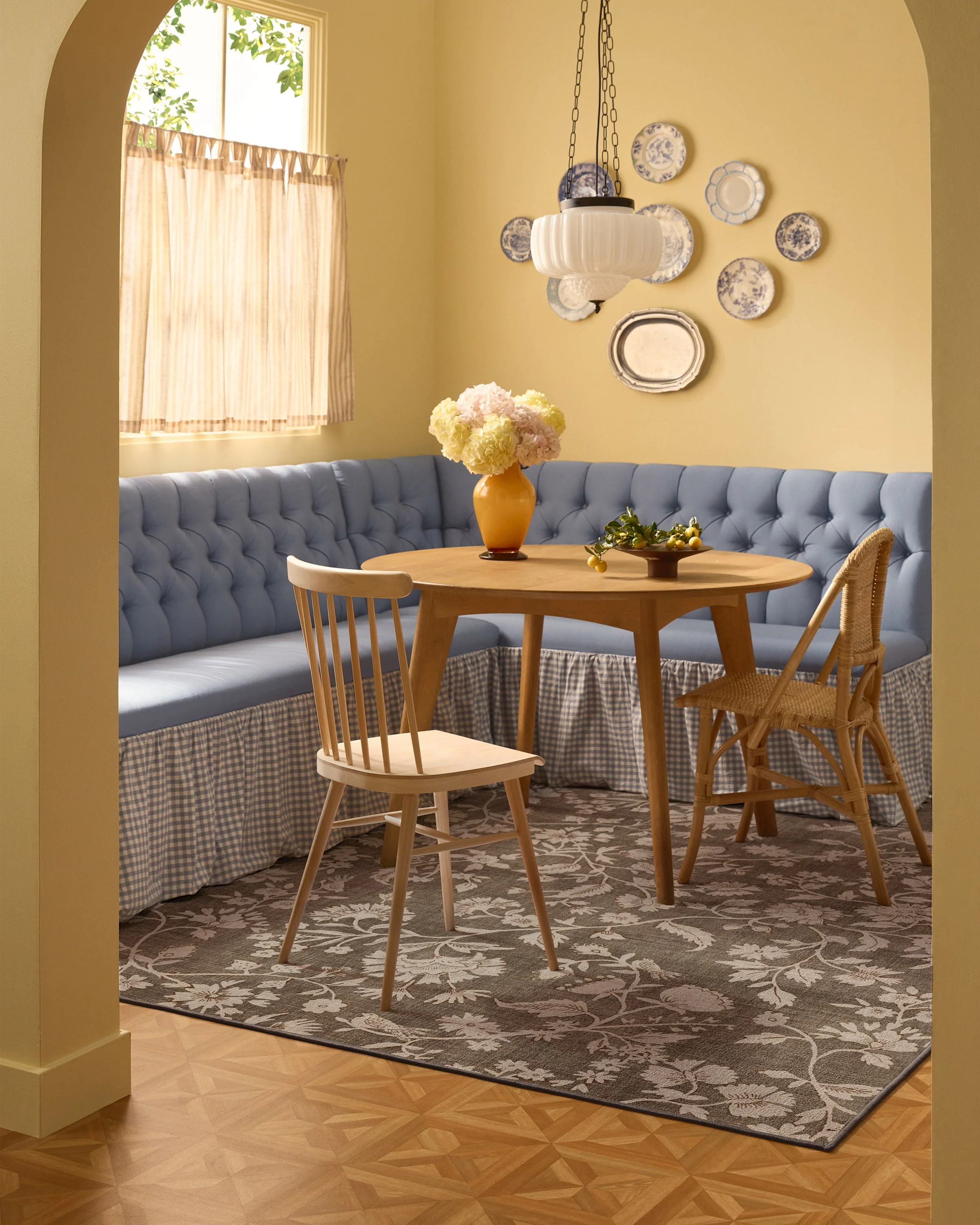 Brenna Brown & Taupe Rug - Image 9