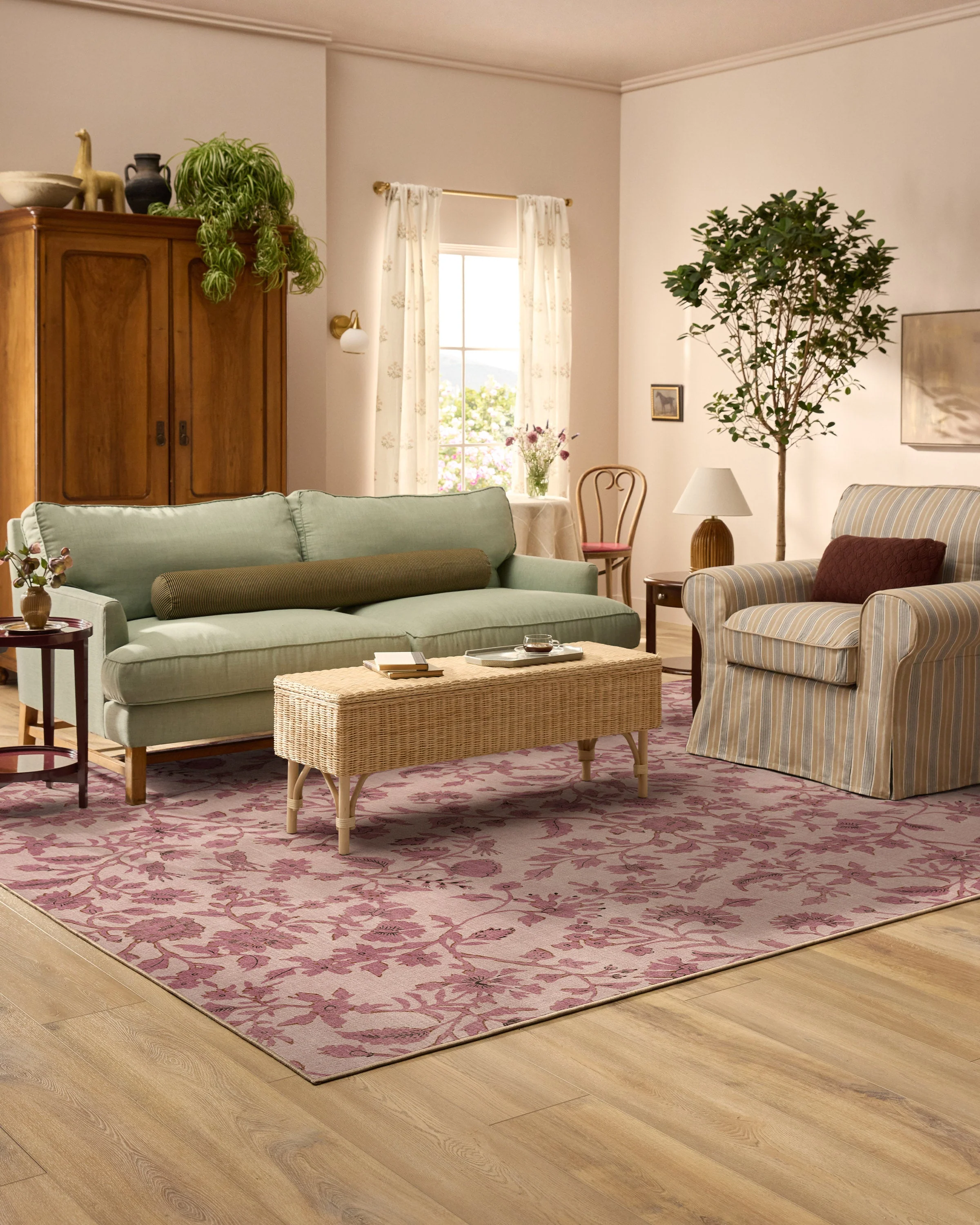 Brenna Natural & Blush Rug - Image 8
