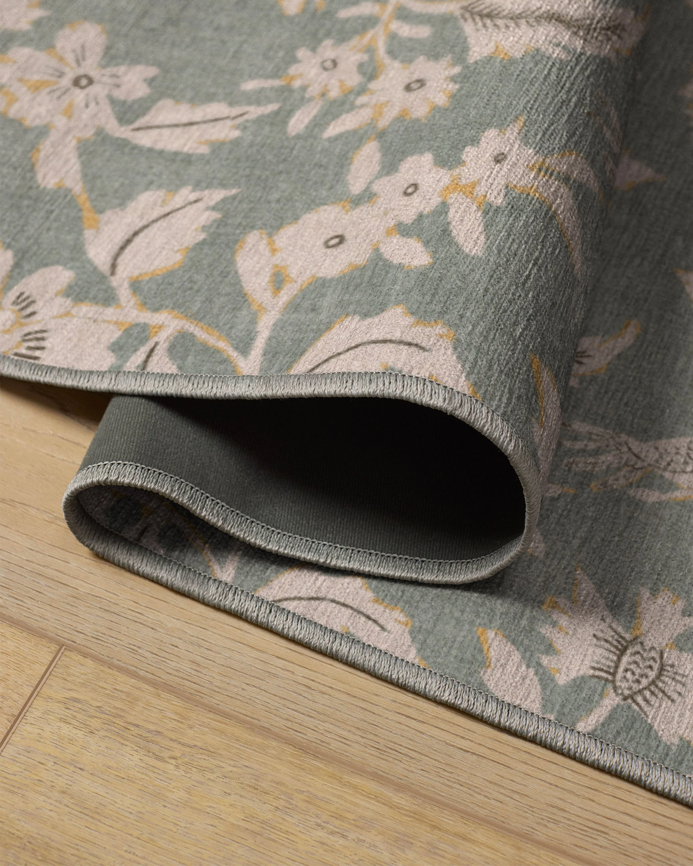 Brenna Sage Green & Cream Flatwoven Rug - Image 13