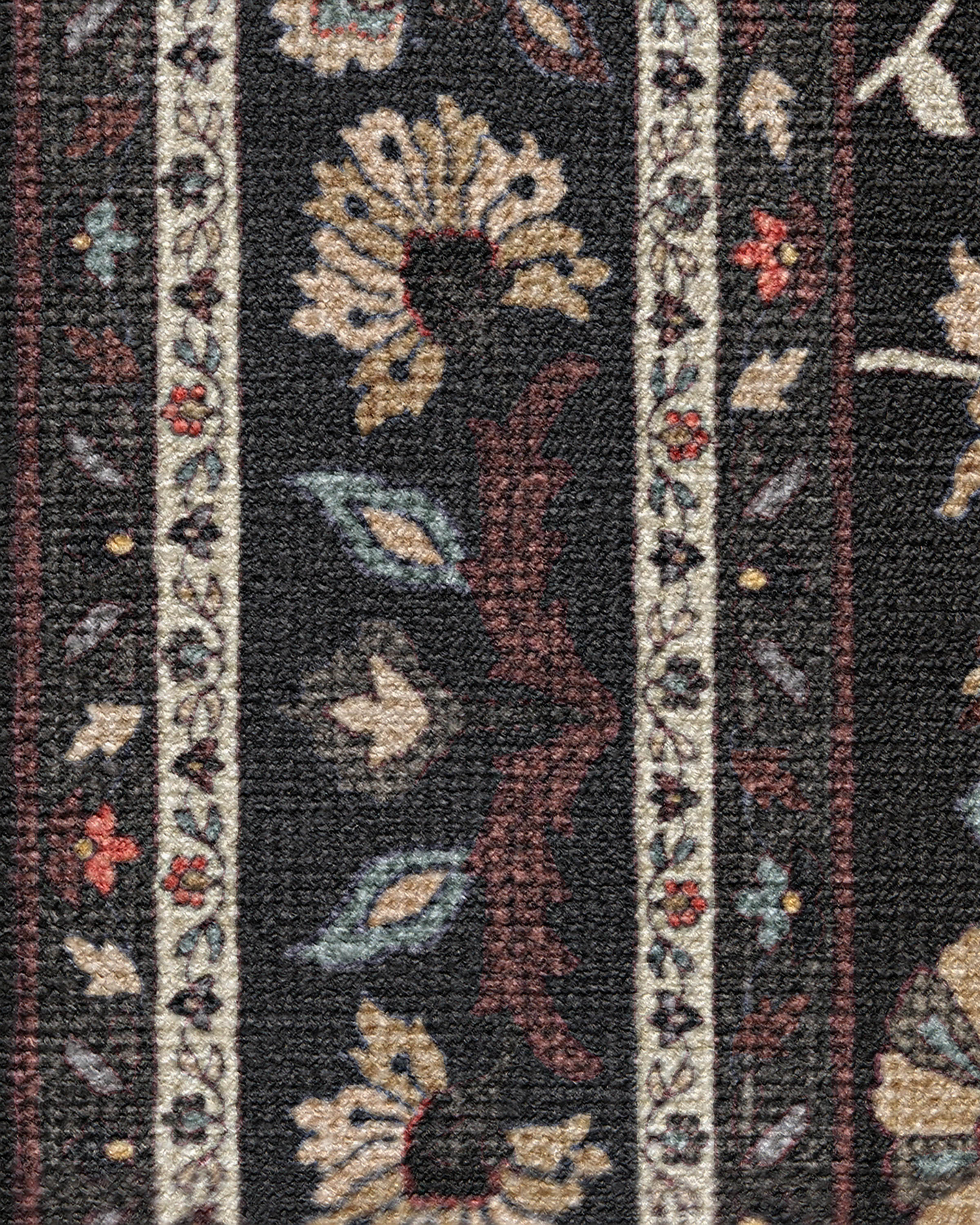 Calabria Black Multicolor Rug - Image 2