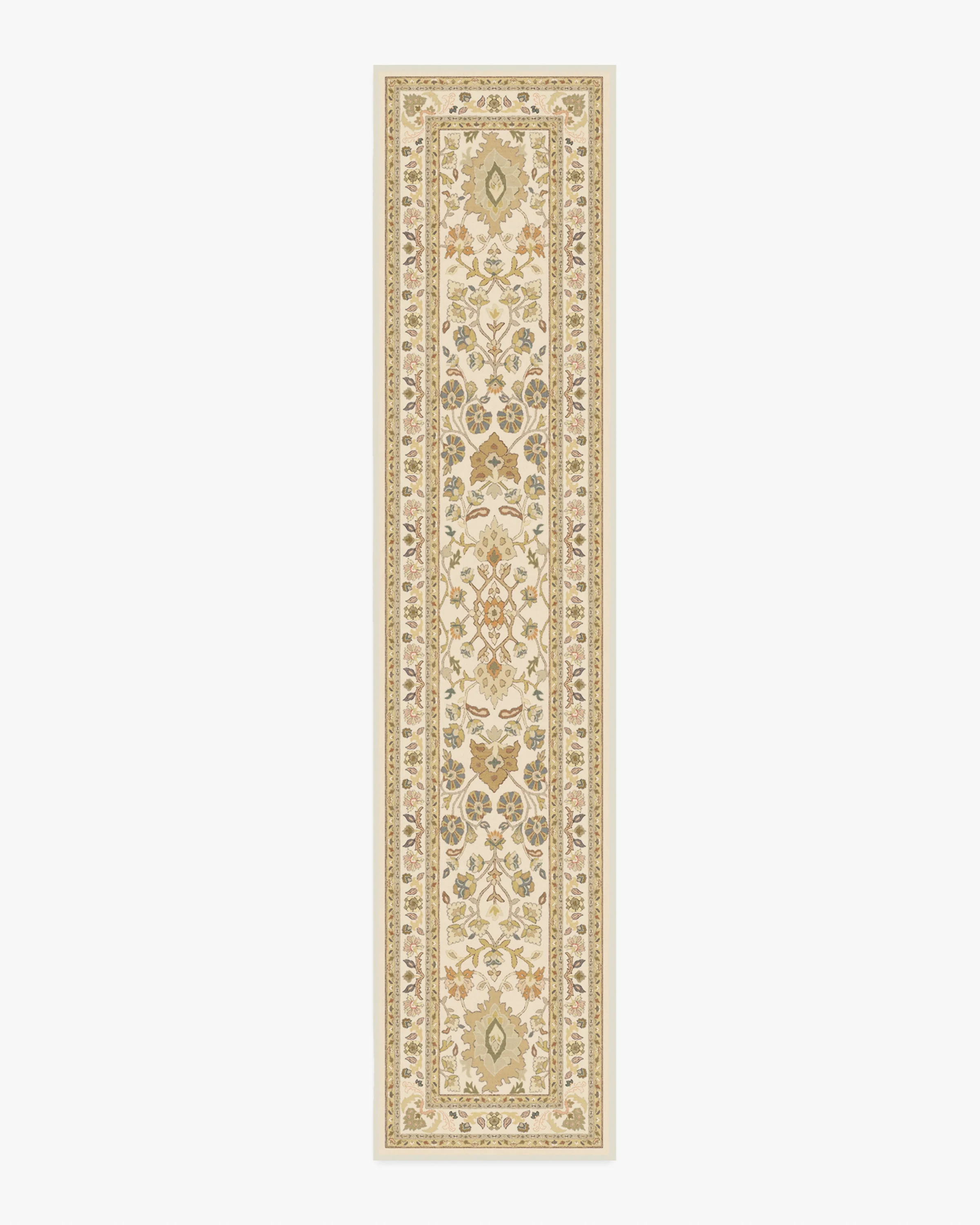 Calabria Cream & Gold Flatwoven Rug - Image 8