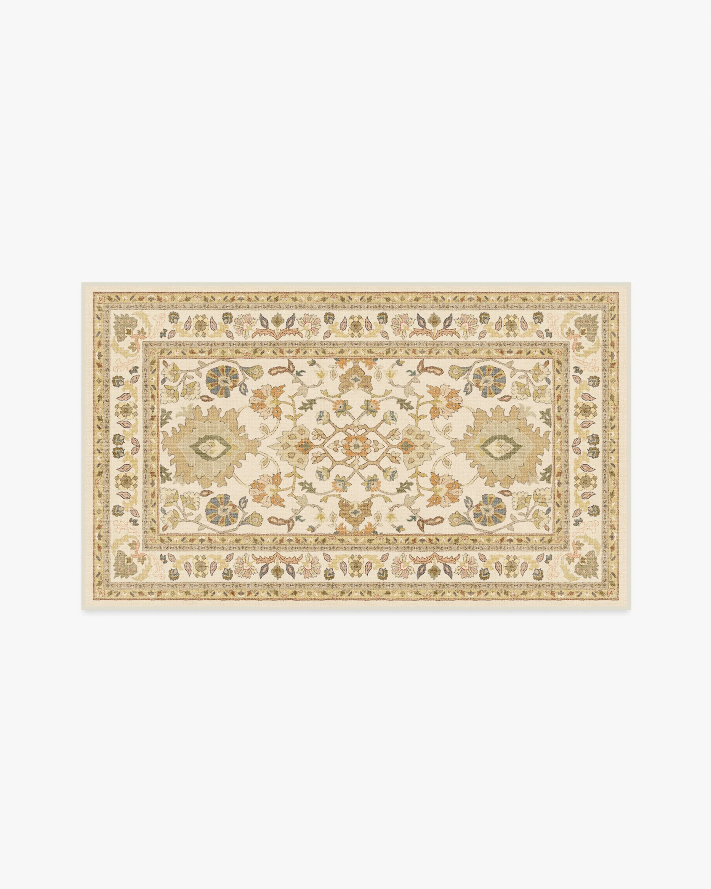 Calabria Cream & Gold Rug - Image 9