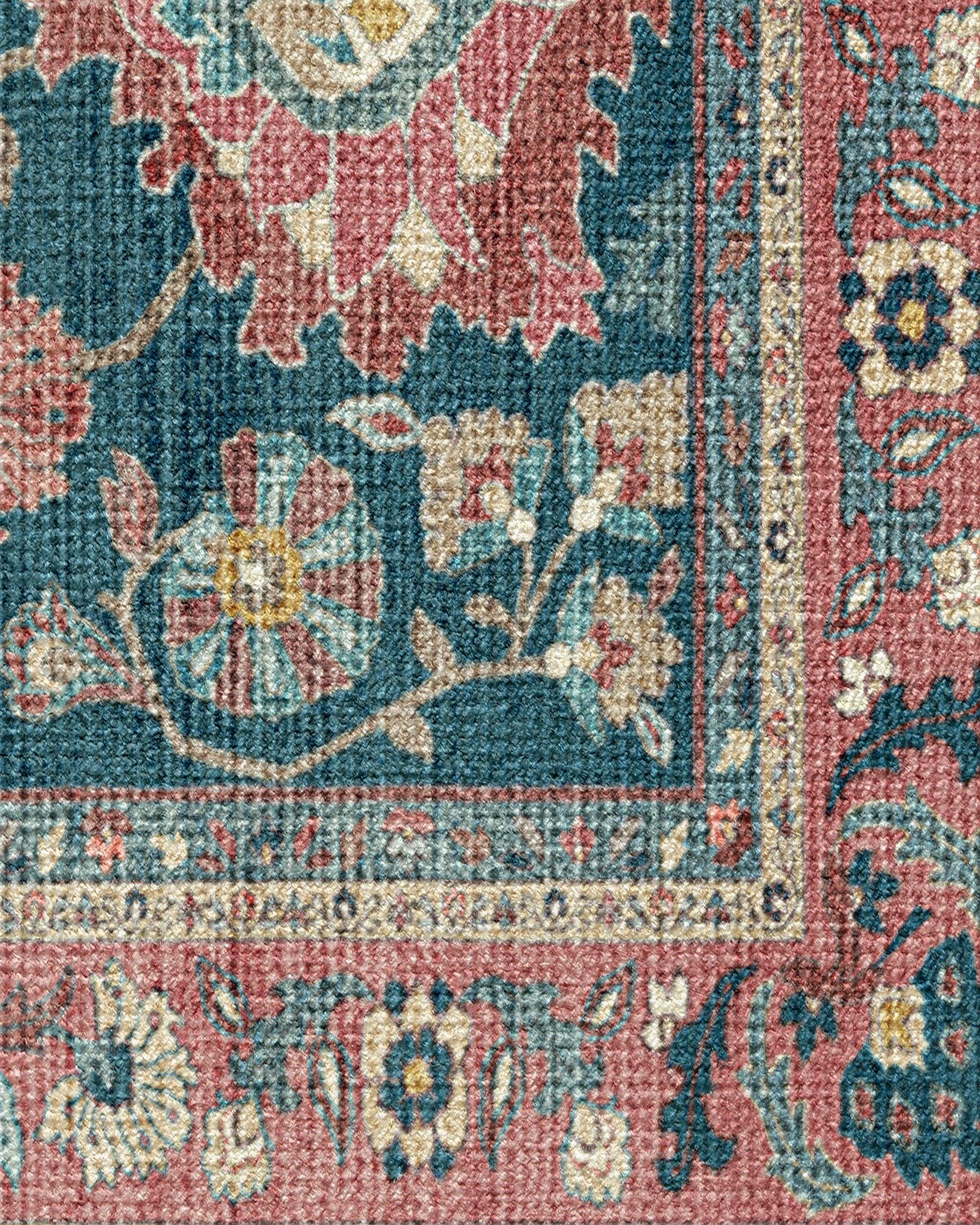 Calabria Navy & Cayenne Rug - Image 2