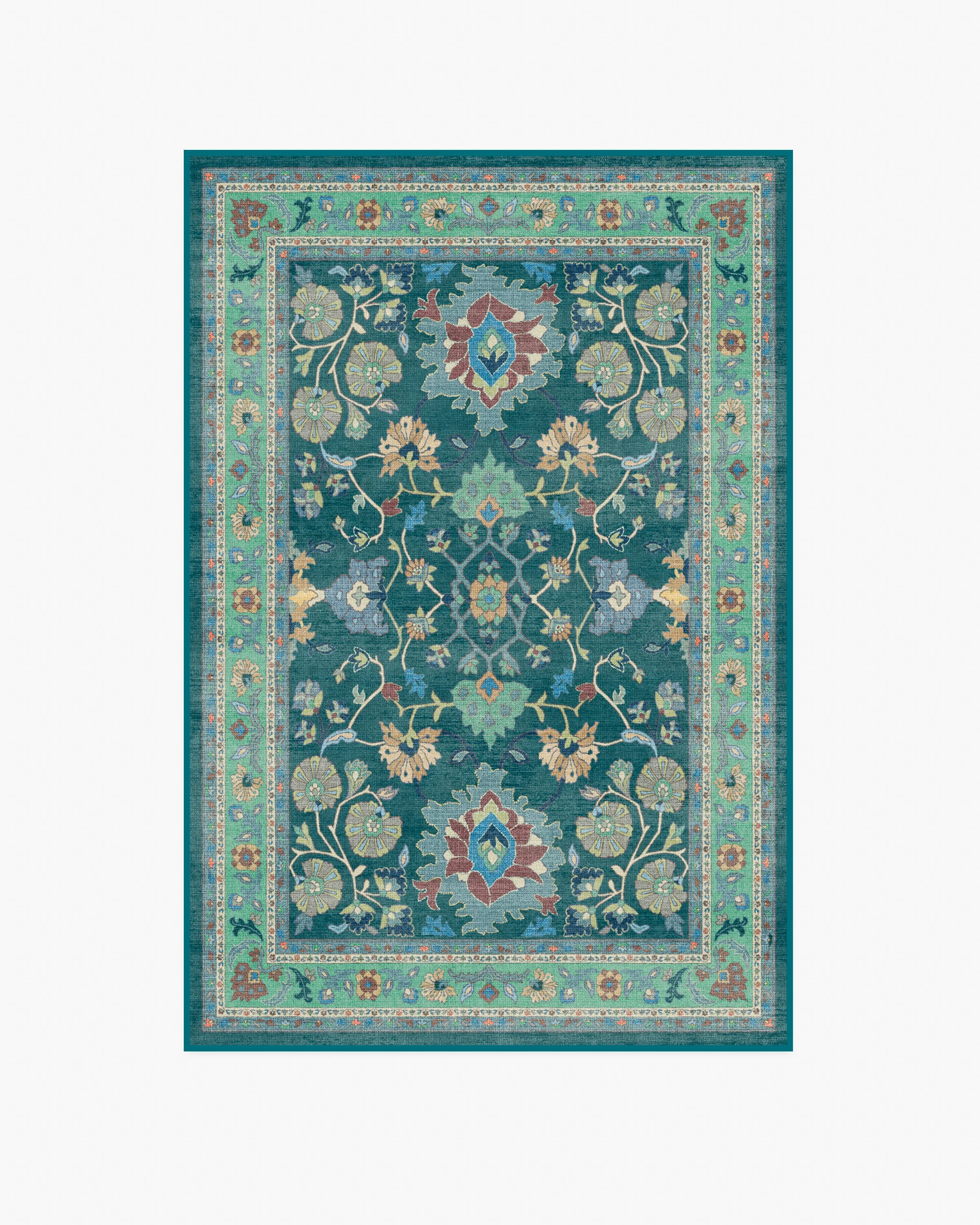 Calabria Teal Rug - Image 11