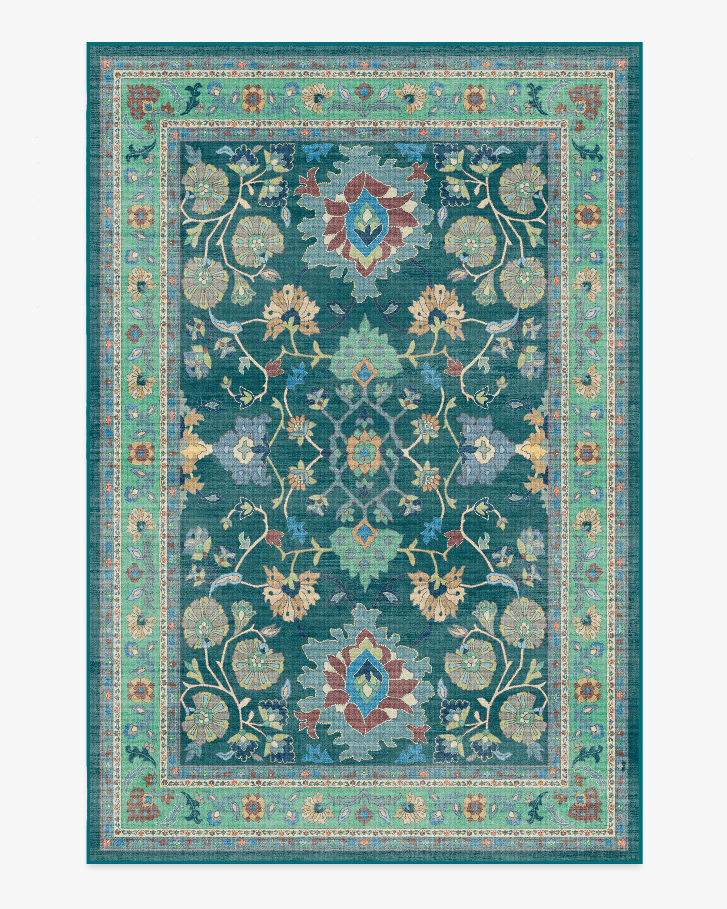 Calabria Teal Rug - Image 12