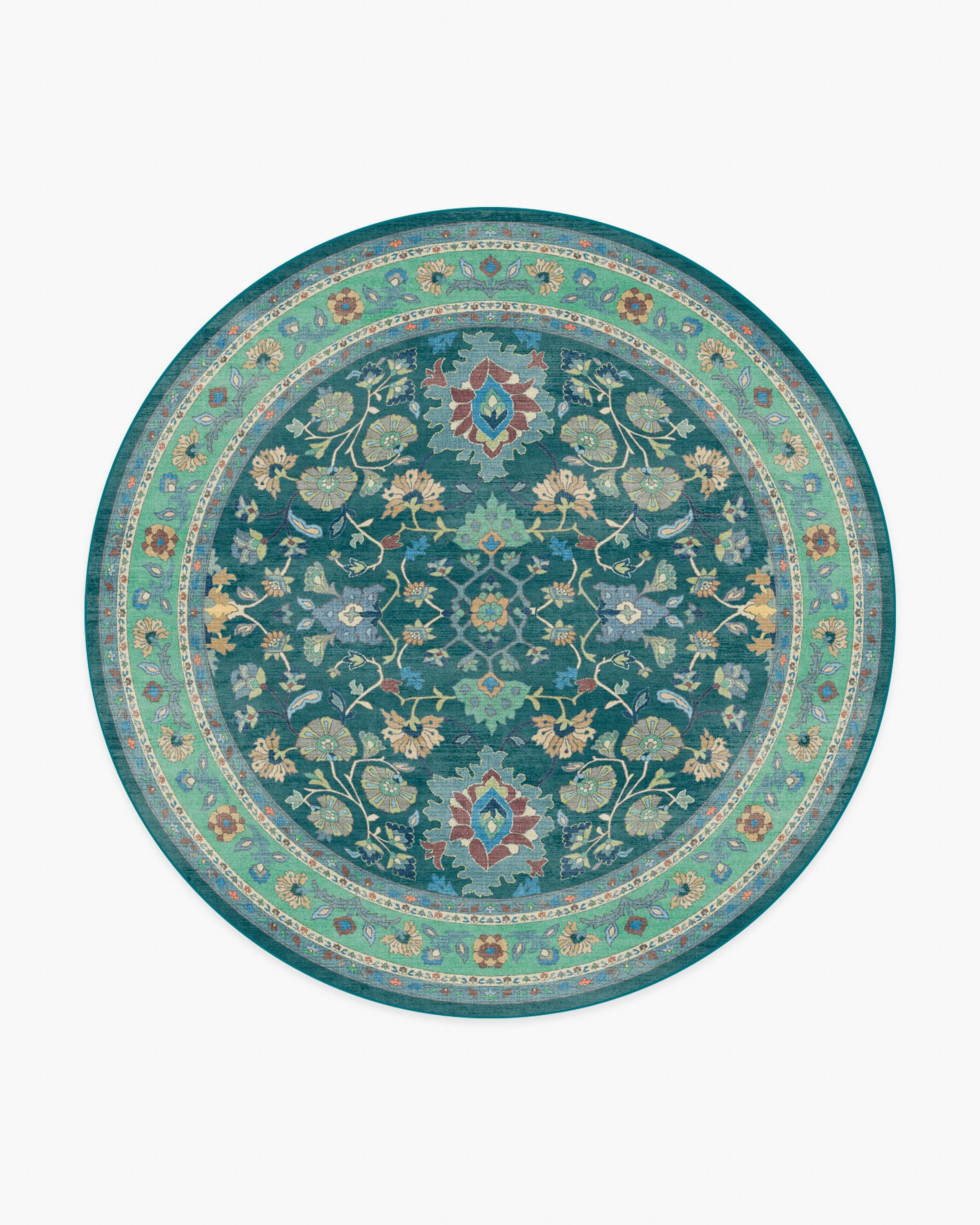 Calabria Teal Rug - Image 17