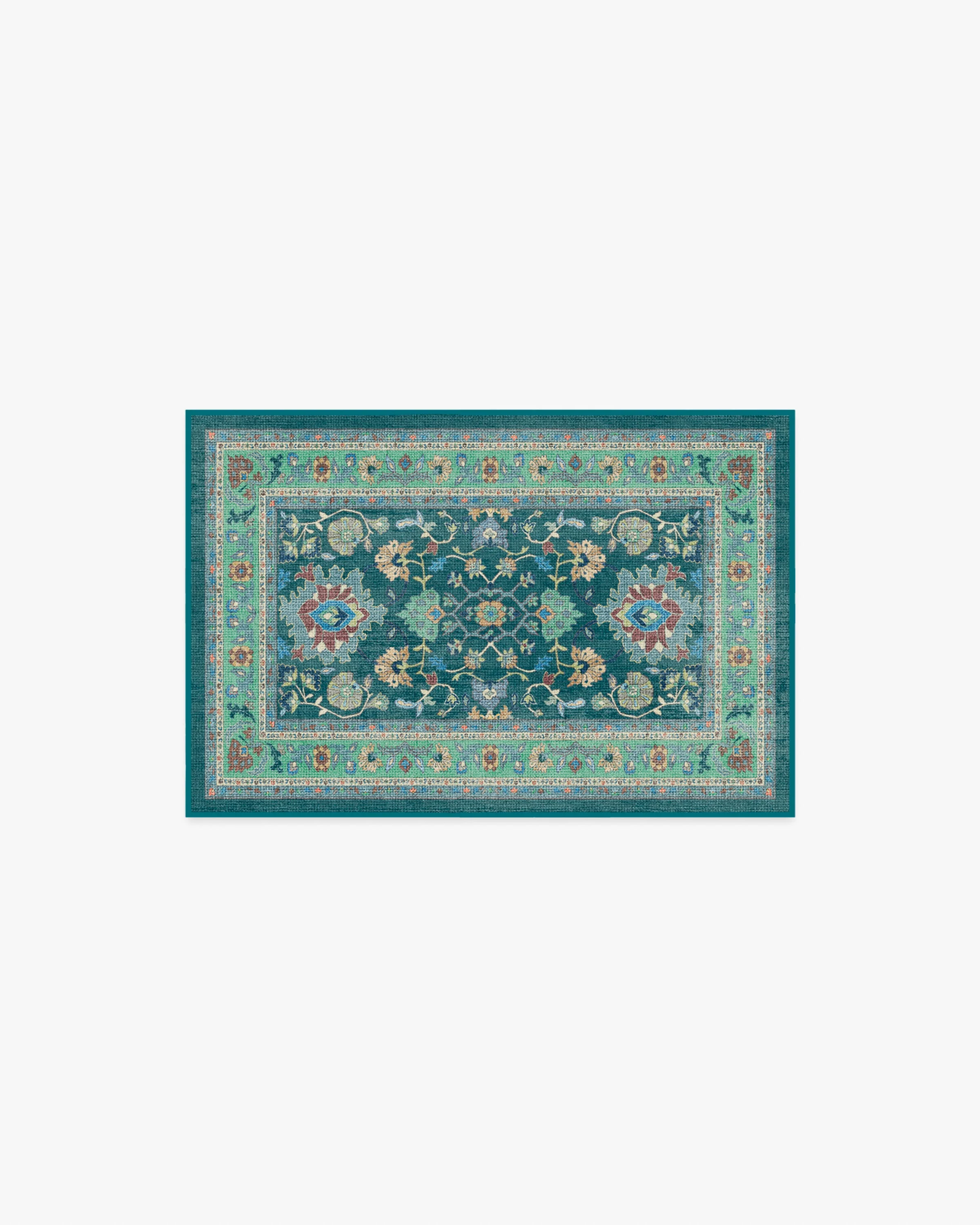 Calabria Teal Rug - Image 6