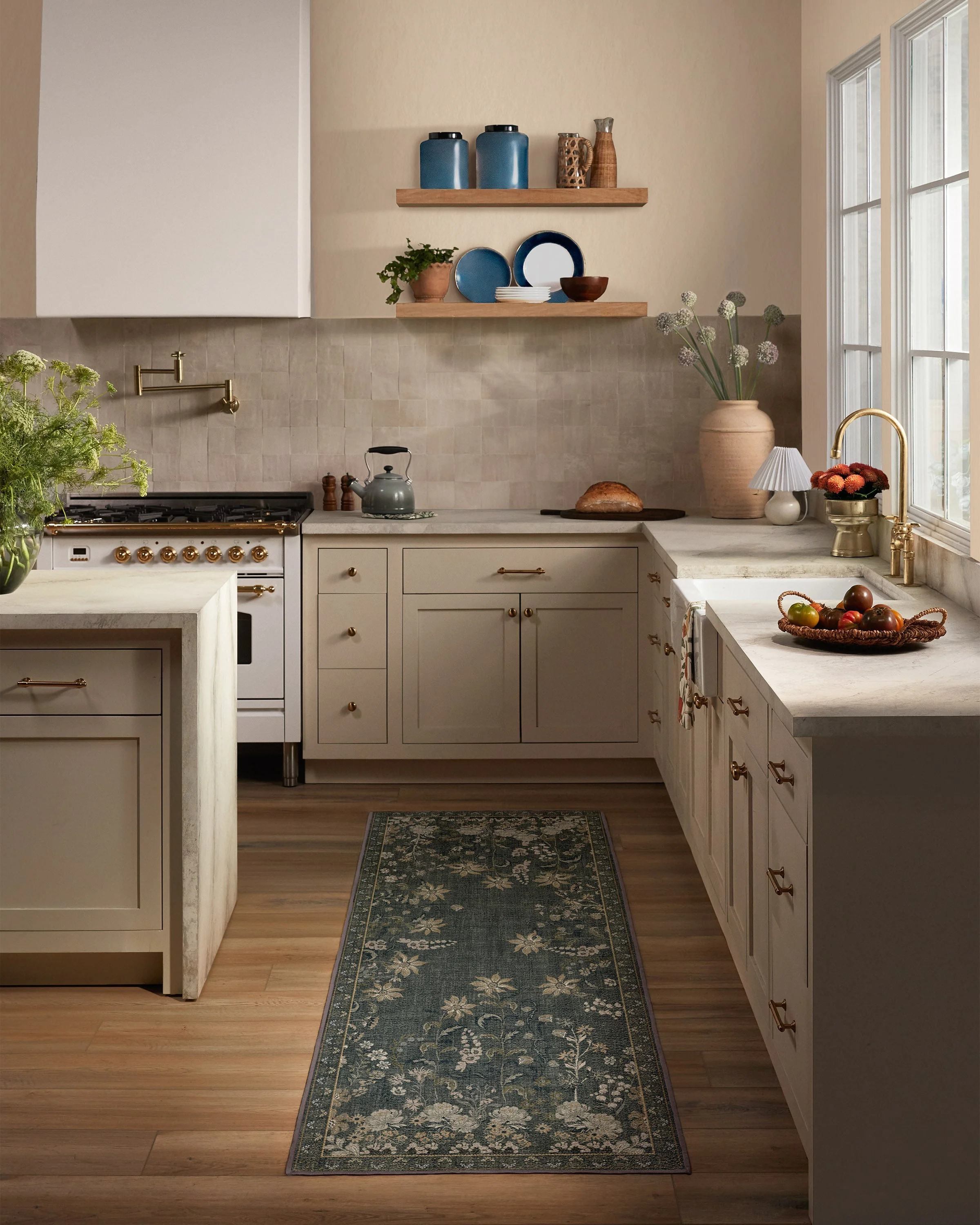 Calla Charcoal Flatwoven Rug - Image 8