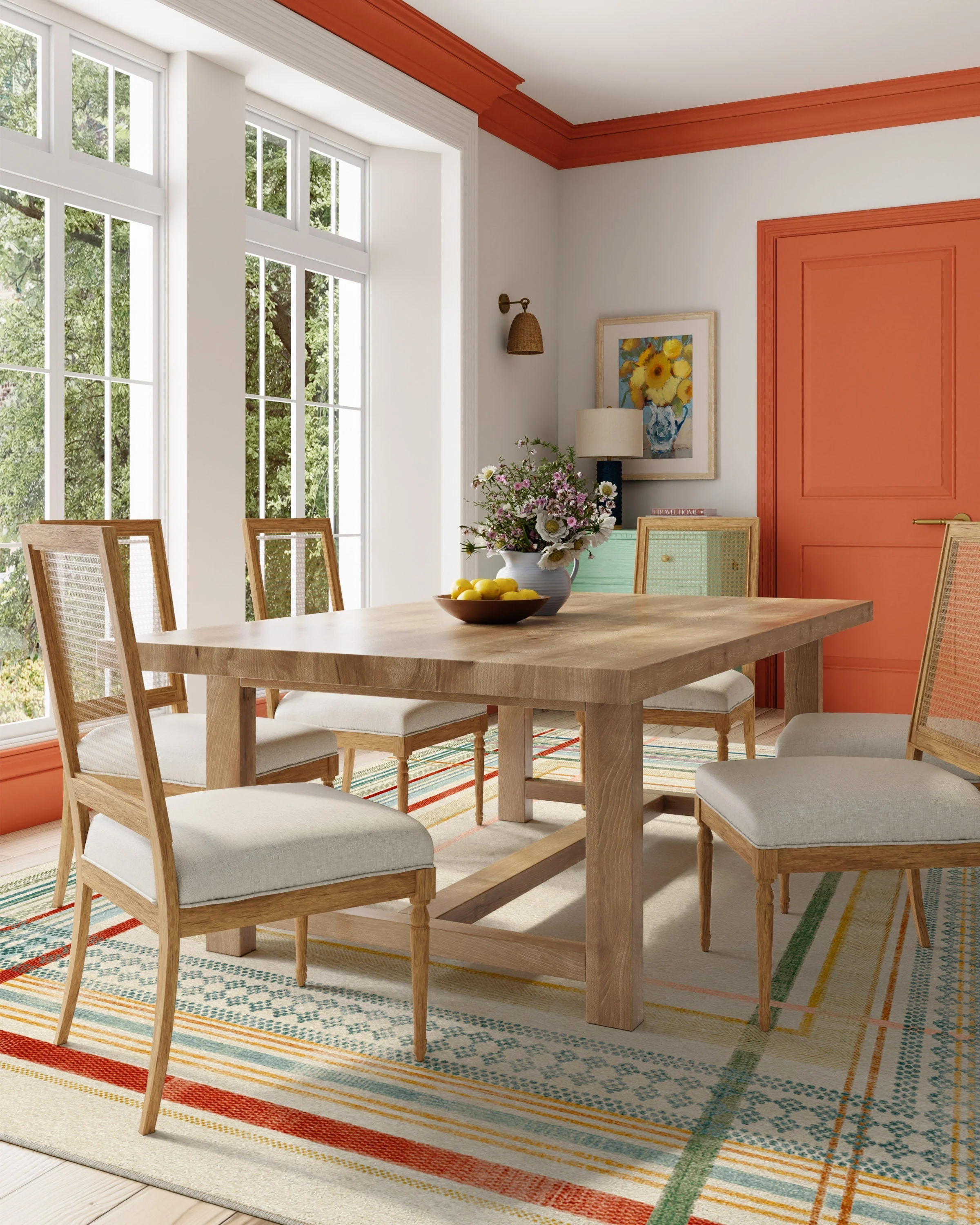 Callie Cream Multicolor Rug - Image 17