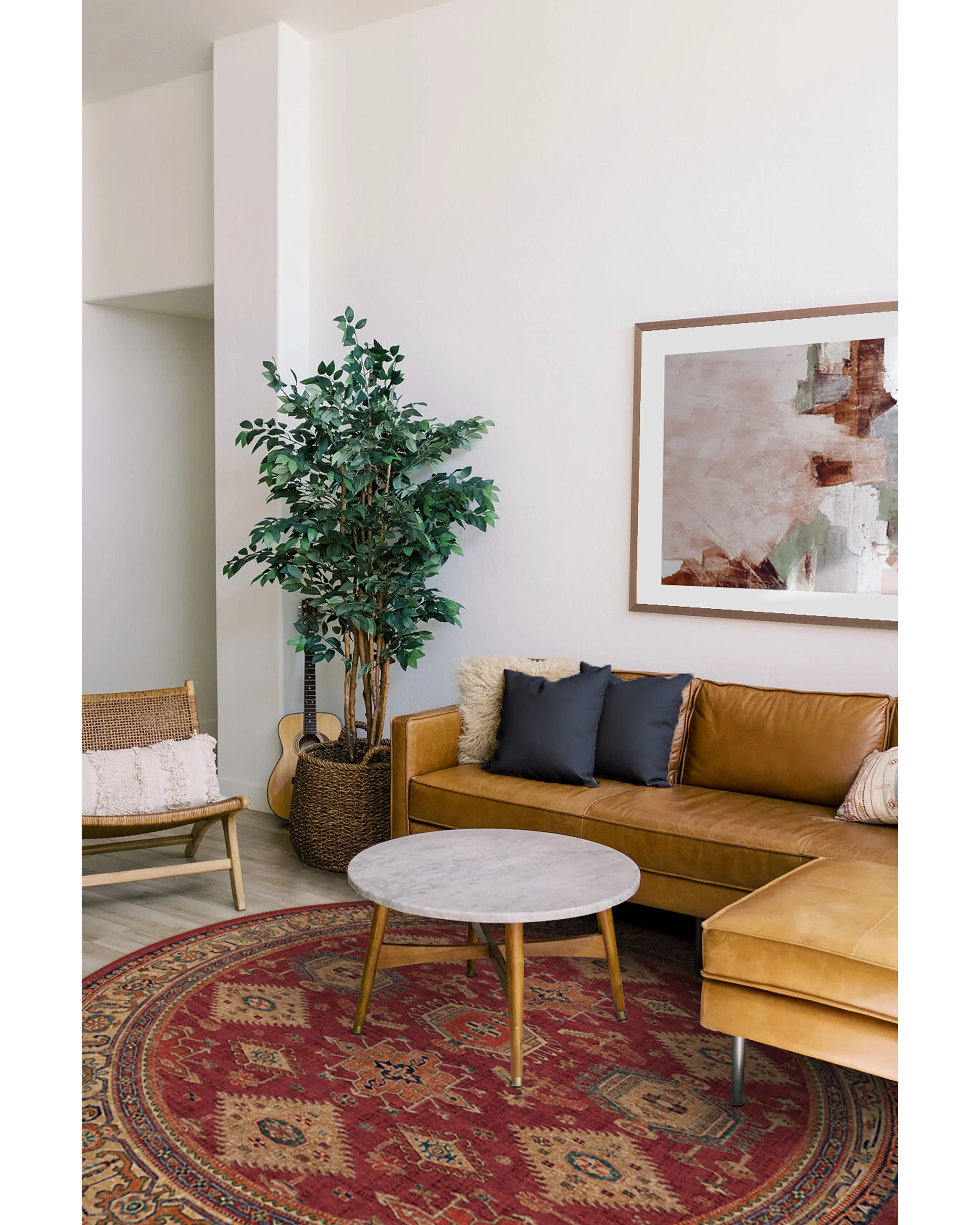 Cambria Ruby Flatwoven Rug - Image 7