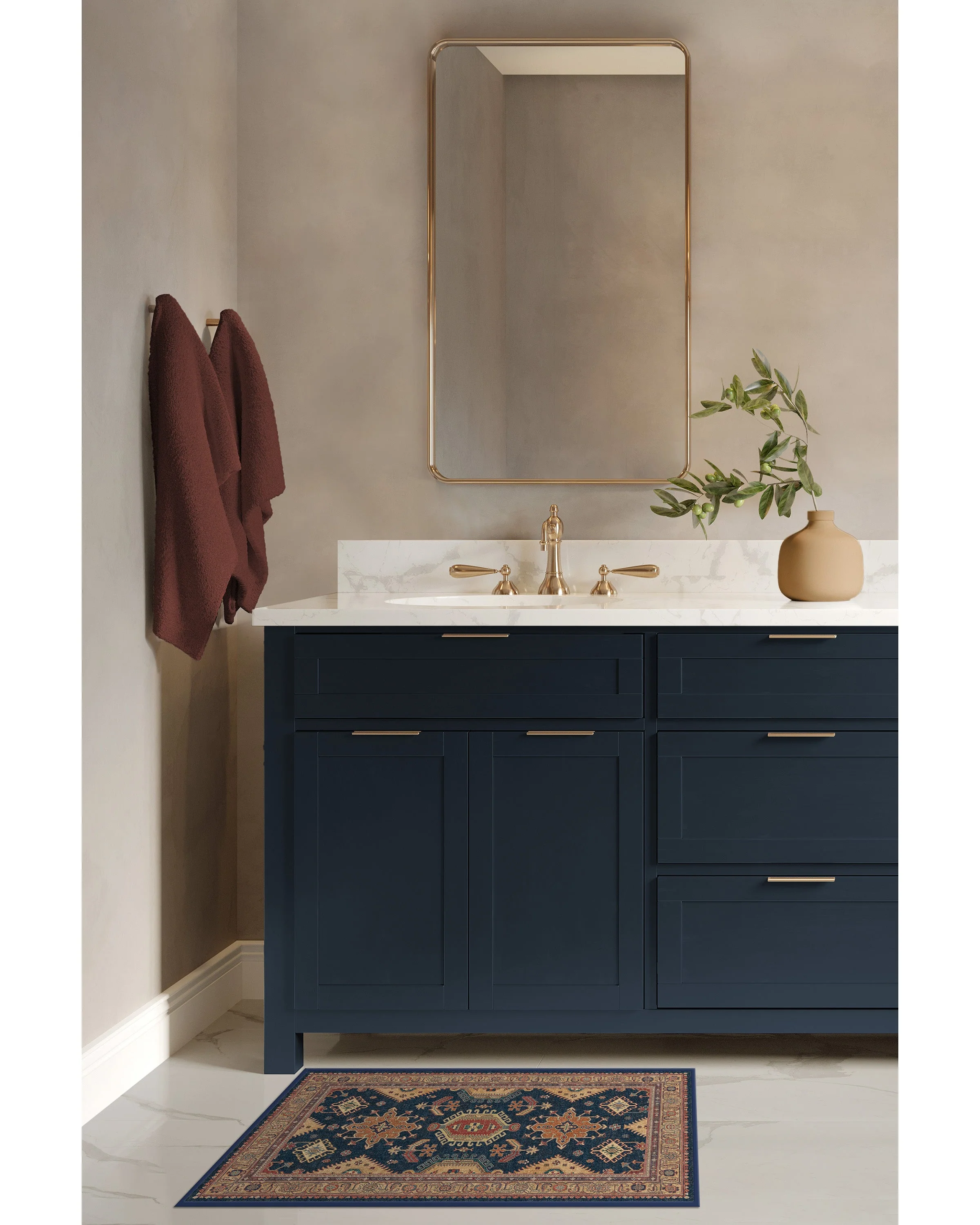 Cambria Sapphire Flatwoven Rug - Image 5