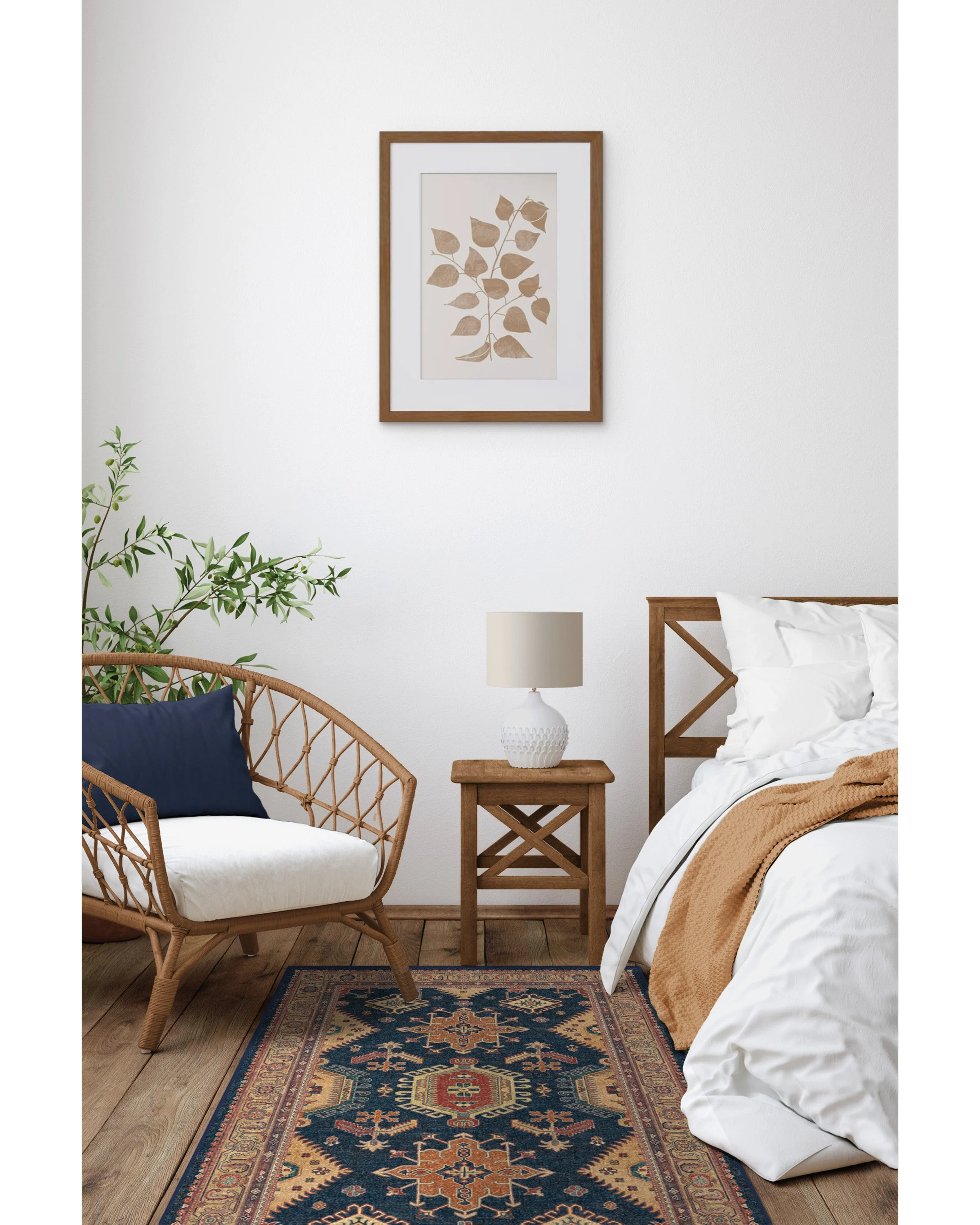 Cambria Sapphire Flatwoven Rug - Image 6