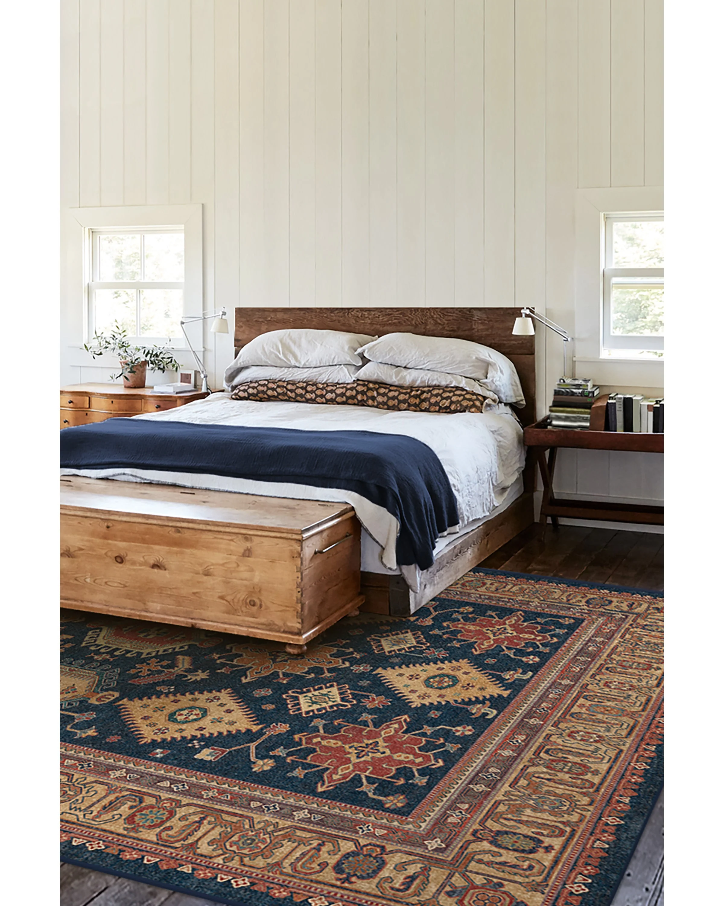 Cambria Sapphire Flatwoven Rug - Image 8