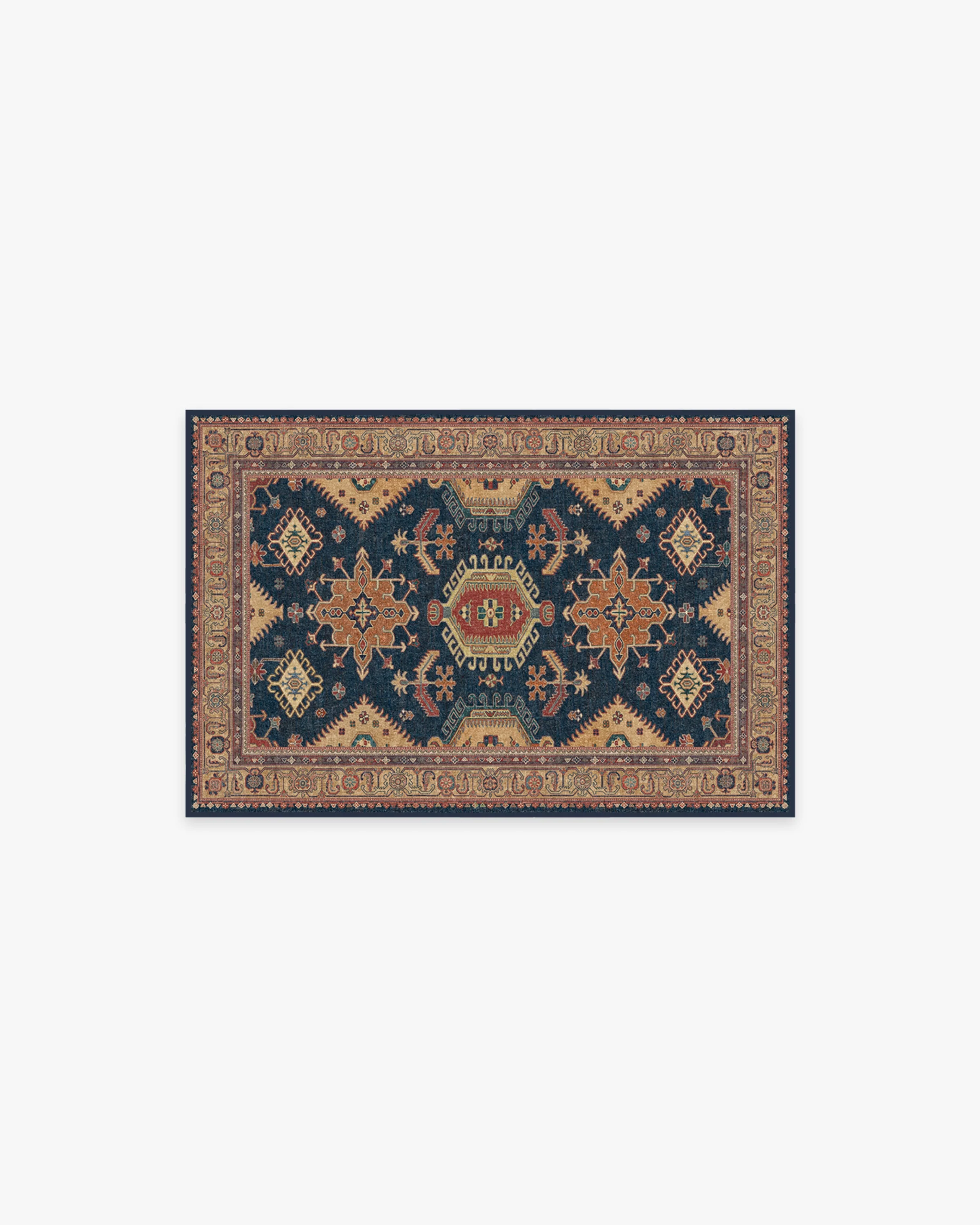 Cambria Sapphire Flatwoven Rug - Image 9
