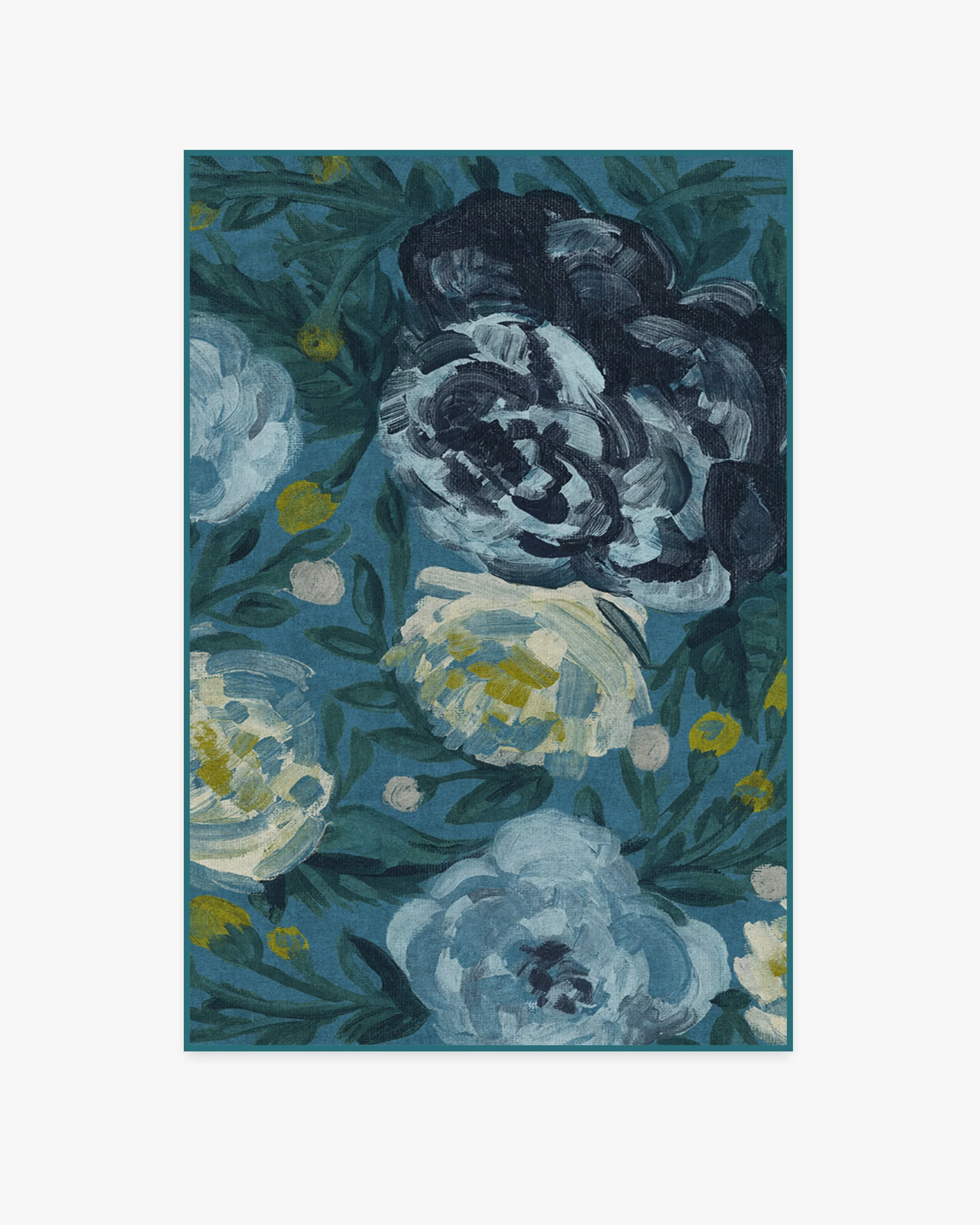 Camellia Midnight Flatwoven Rug - Image 14