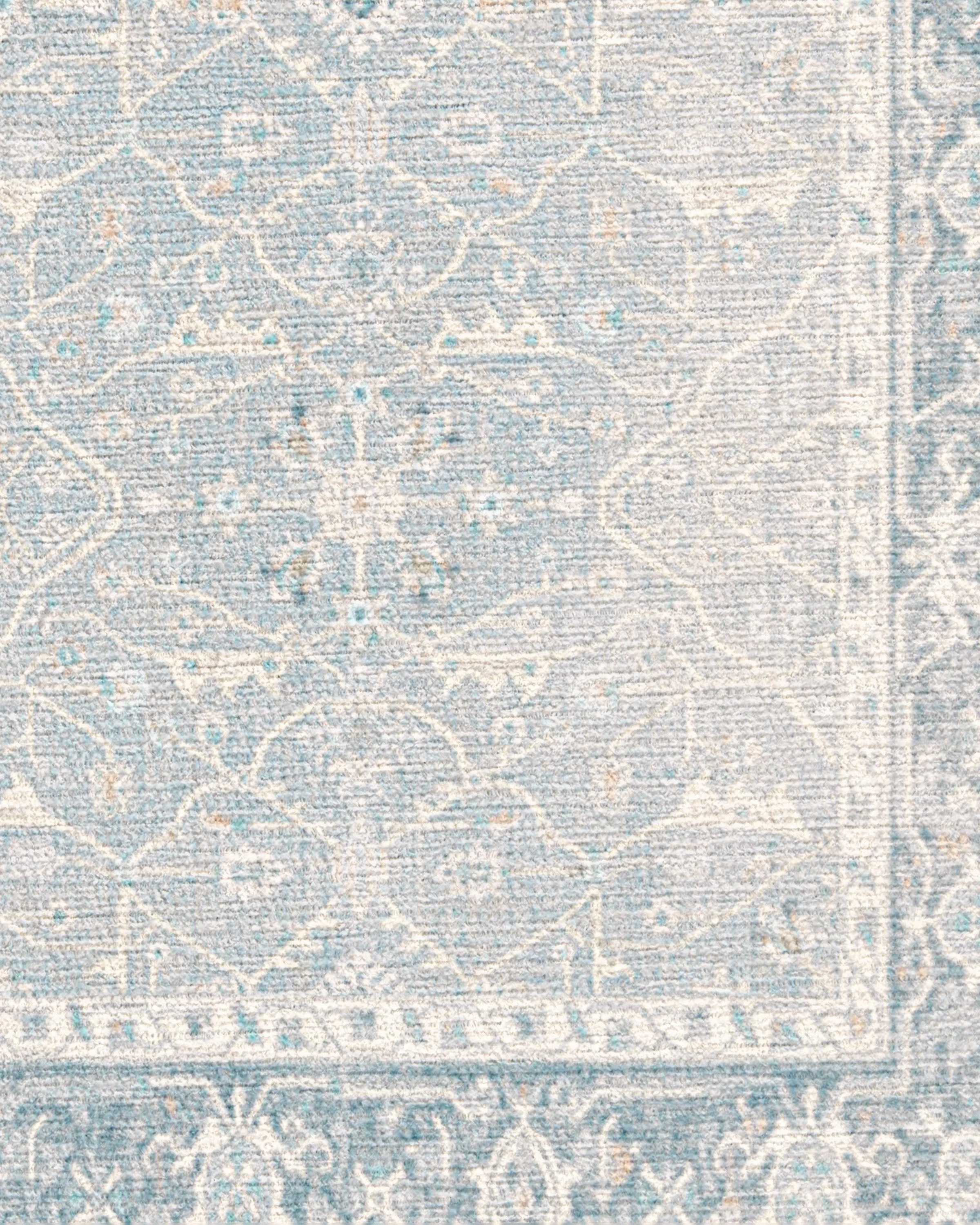 Celestine Soft Blue Flatwoven Rug - Image 2