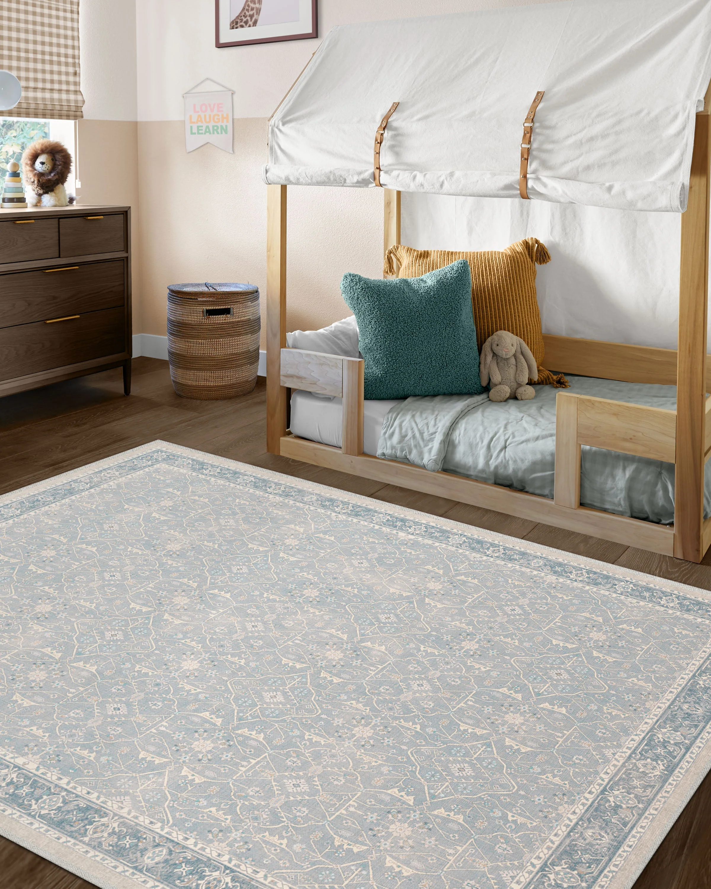 Celestine Soft Blue Rug - Image 16