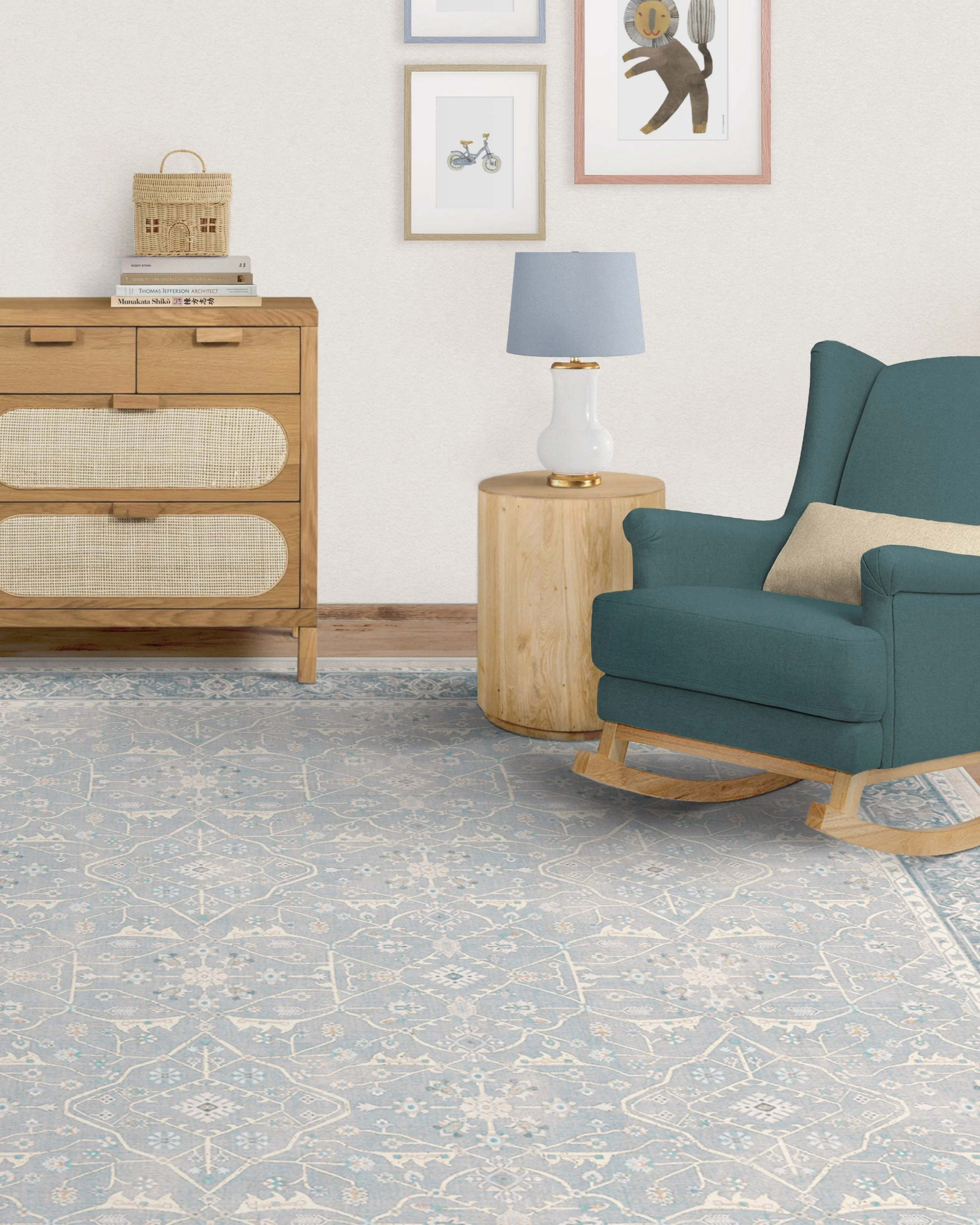 Celestine Soft Blue Rug - Image 21