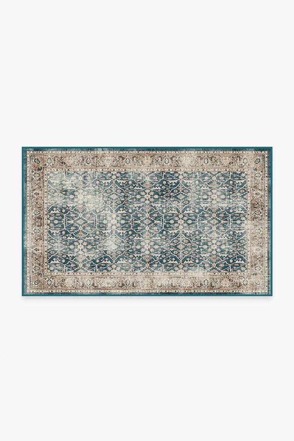 Celestine Teal Blue Rug - Image 6