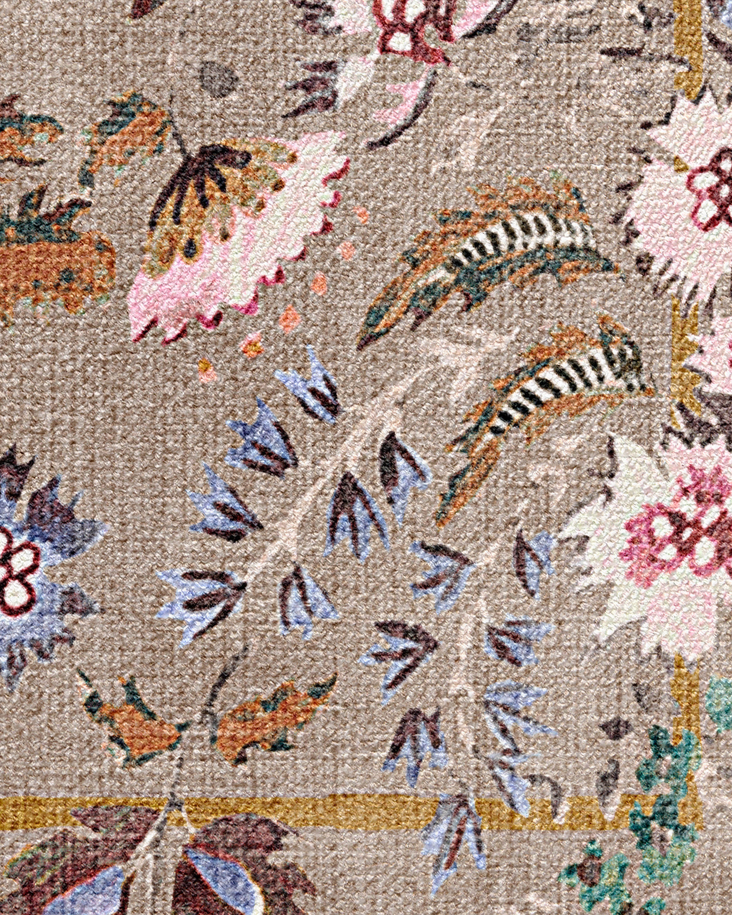 Celine Taupe Multicolor Rug - Image 9
