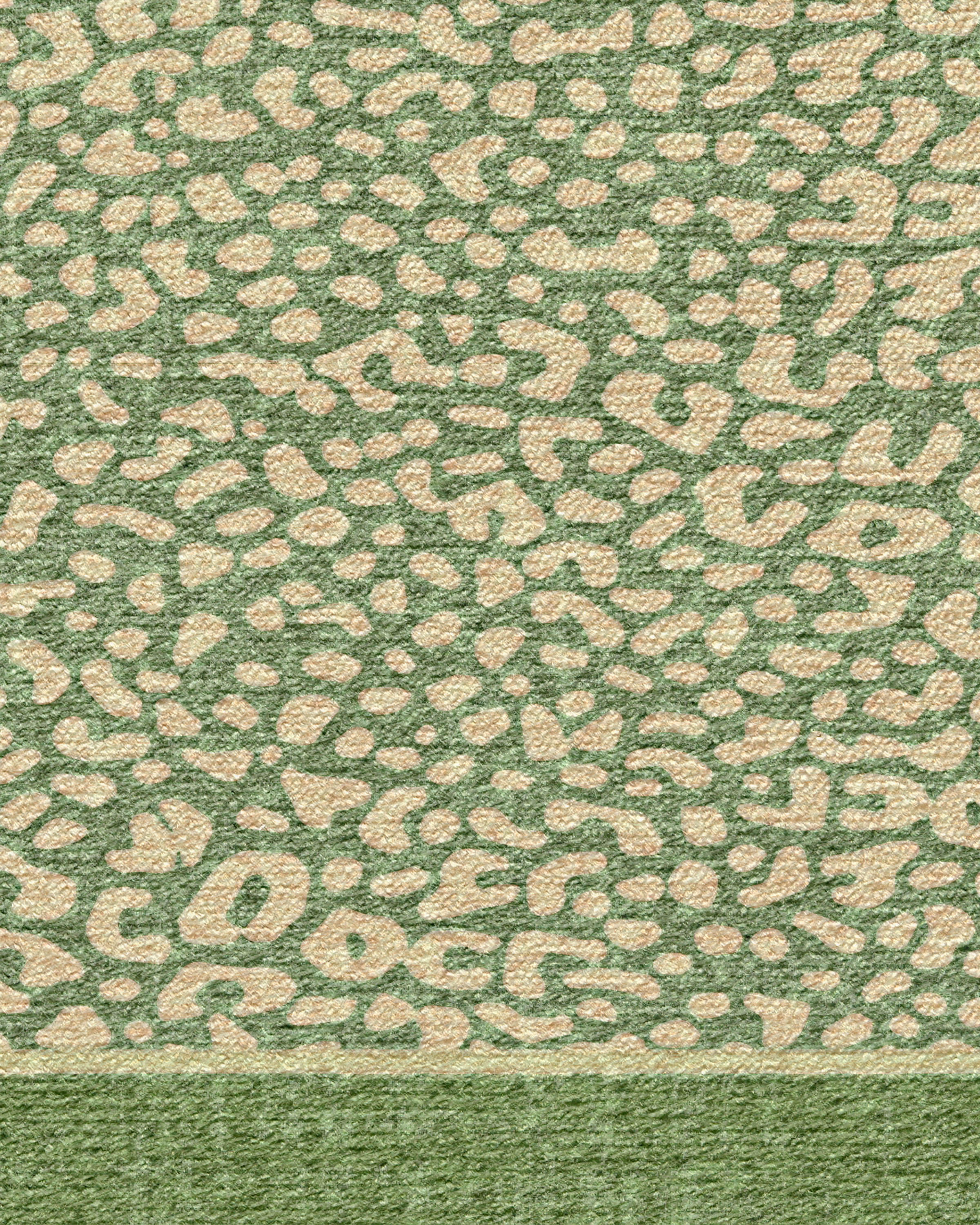 Cheeky Cheetah Green Rug - Image 2