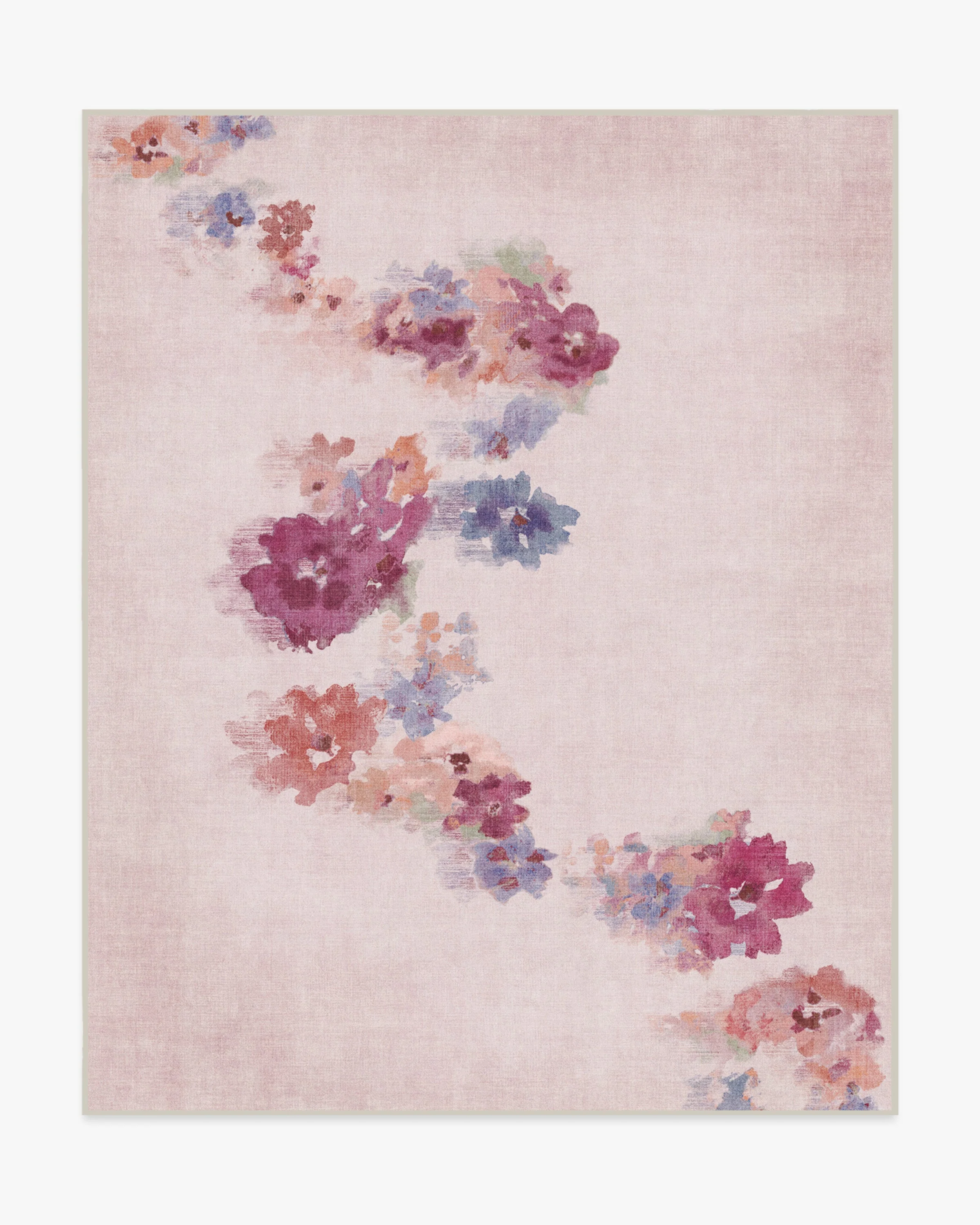 Clara Soft Rose Flatwoven Rug - Image 16