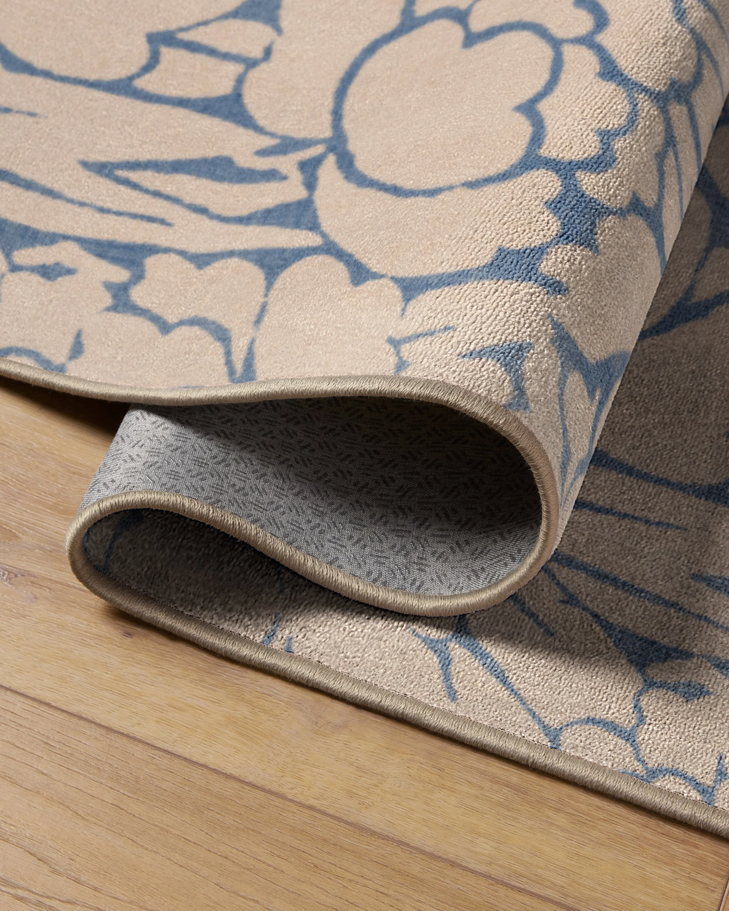 Corrine Cream & Slate Blue Rug - Image 13