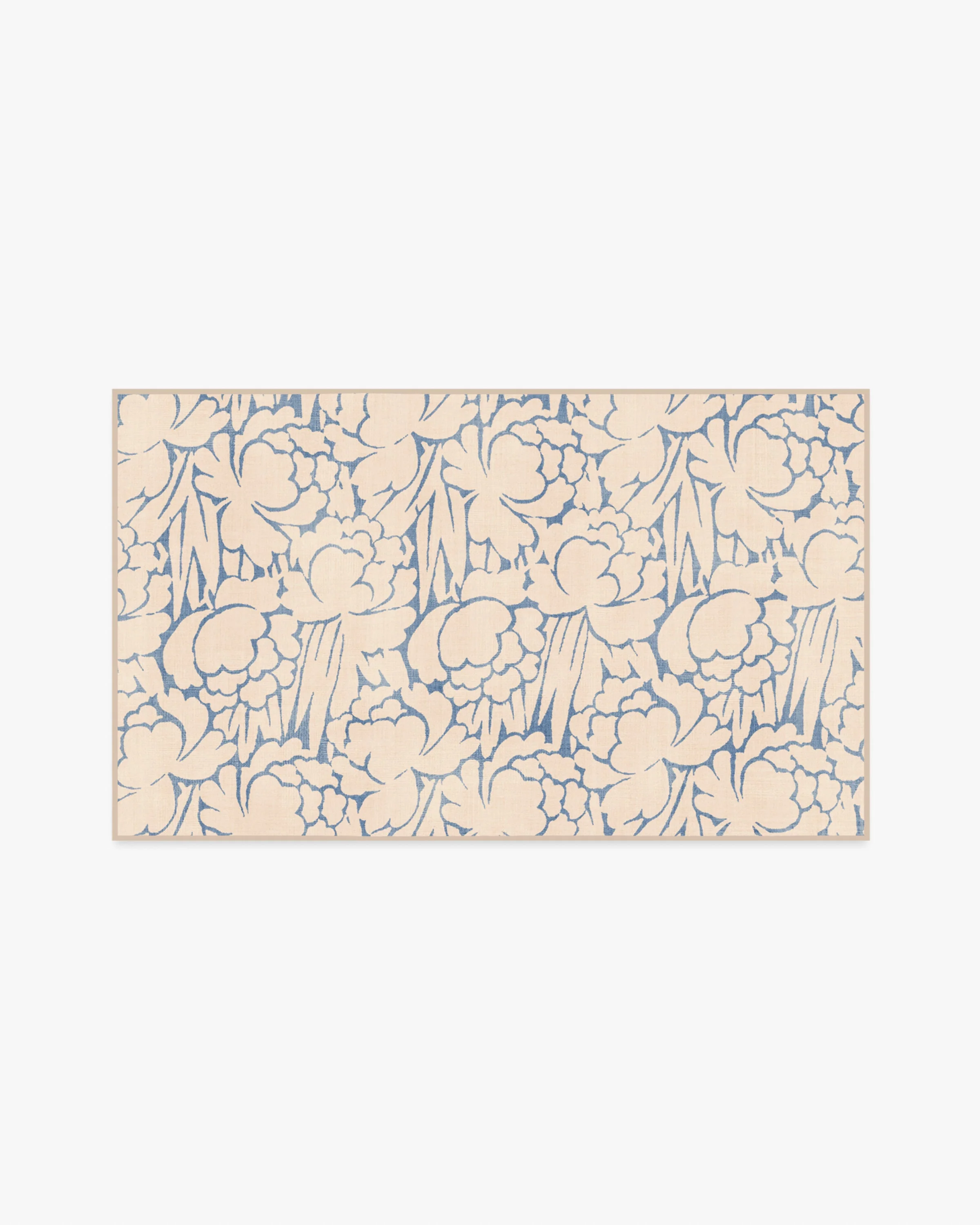 Corrine Cream & Slate Blue Rug - Image 4