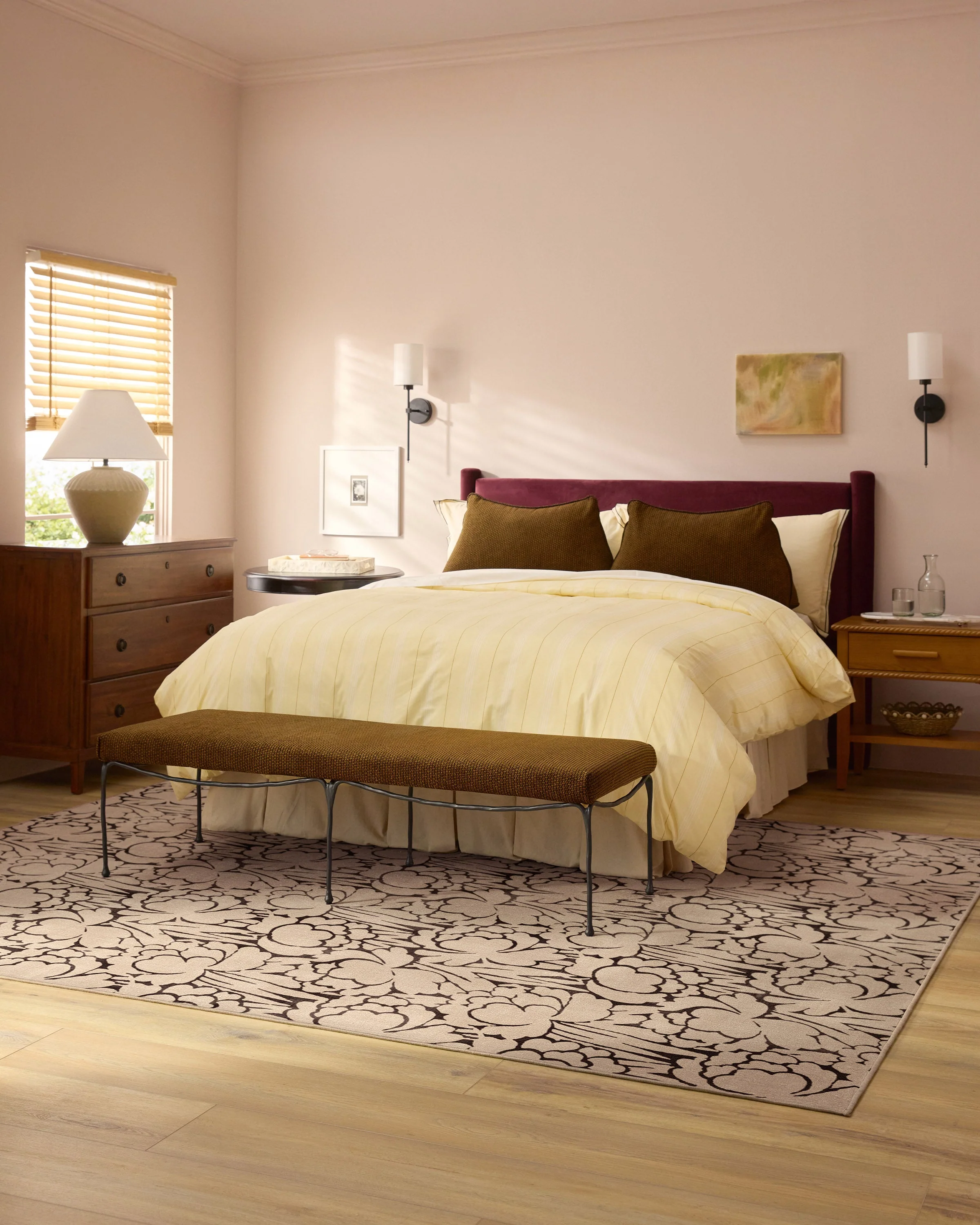 Corrine Natural & Charcoal Flatwoven Rug - Image 10