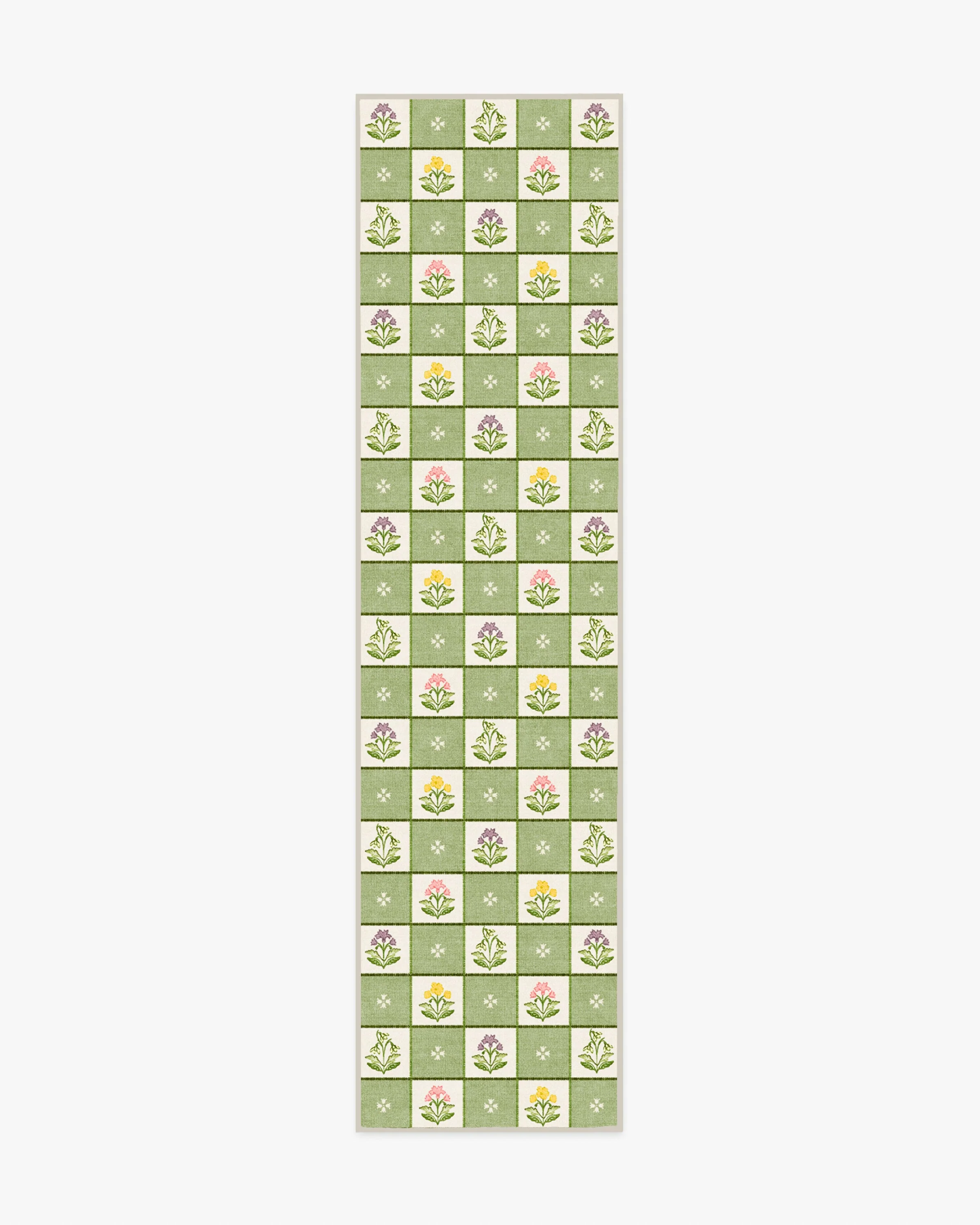 Cottage Trellis Sage Rug - Image 3