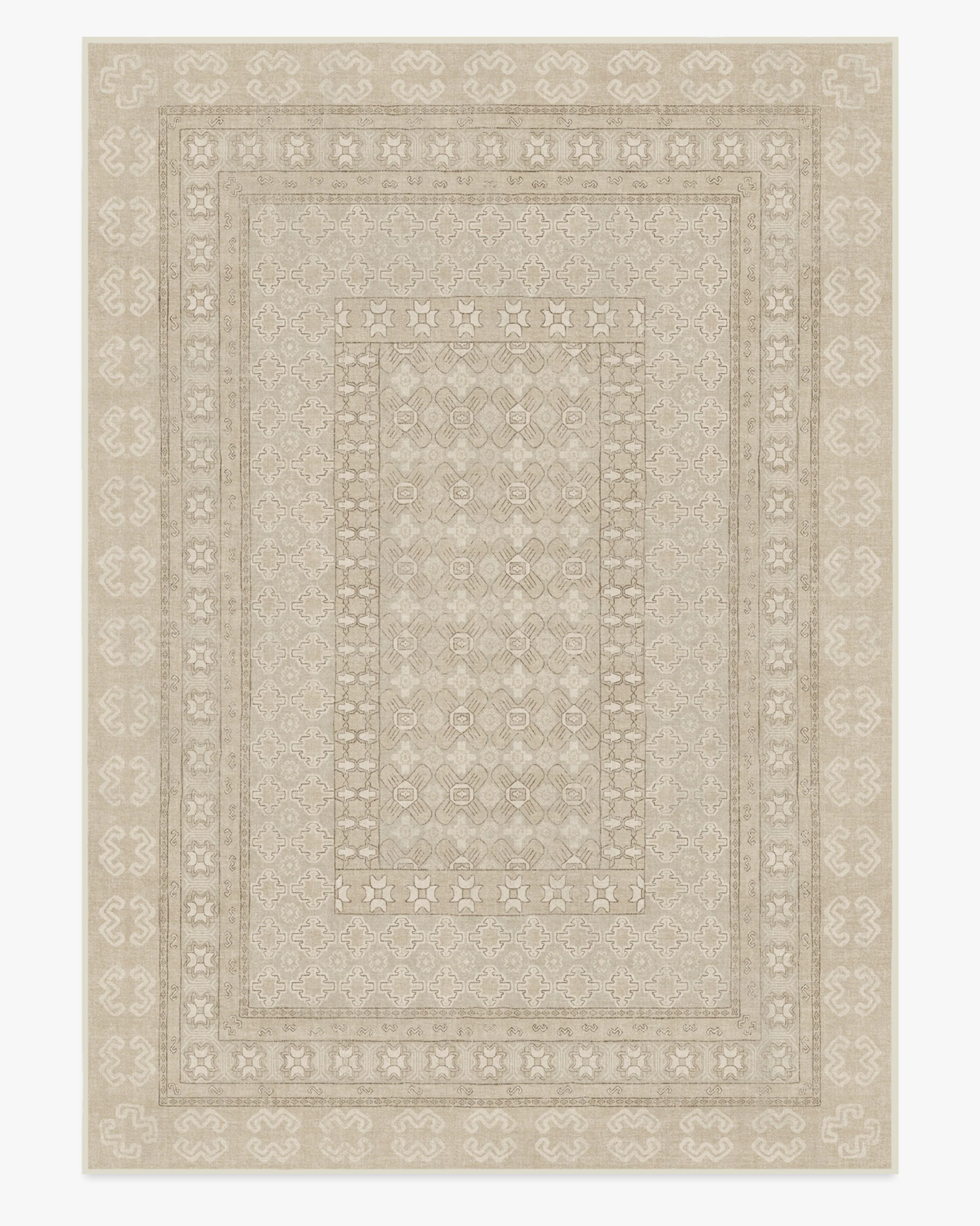 Cyrus Beige Ivory Flatwoven Rug - Image 13
