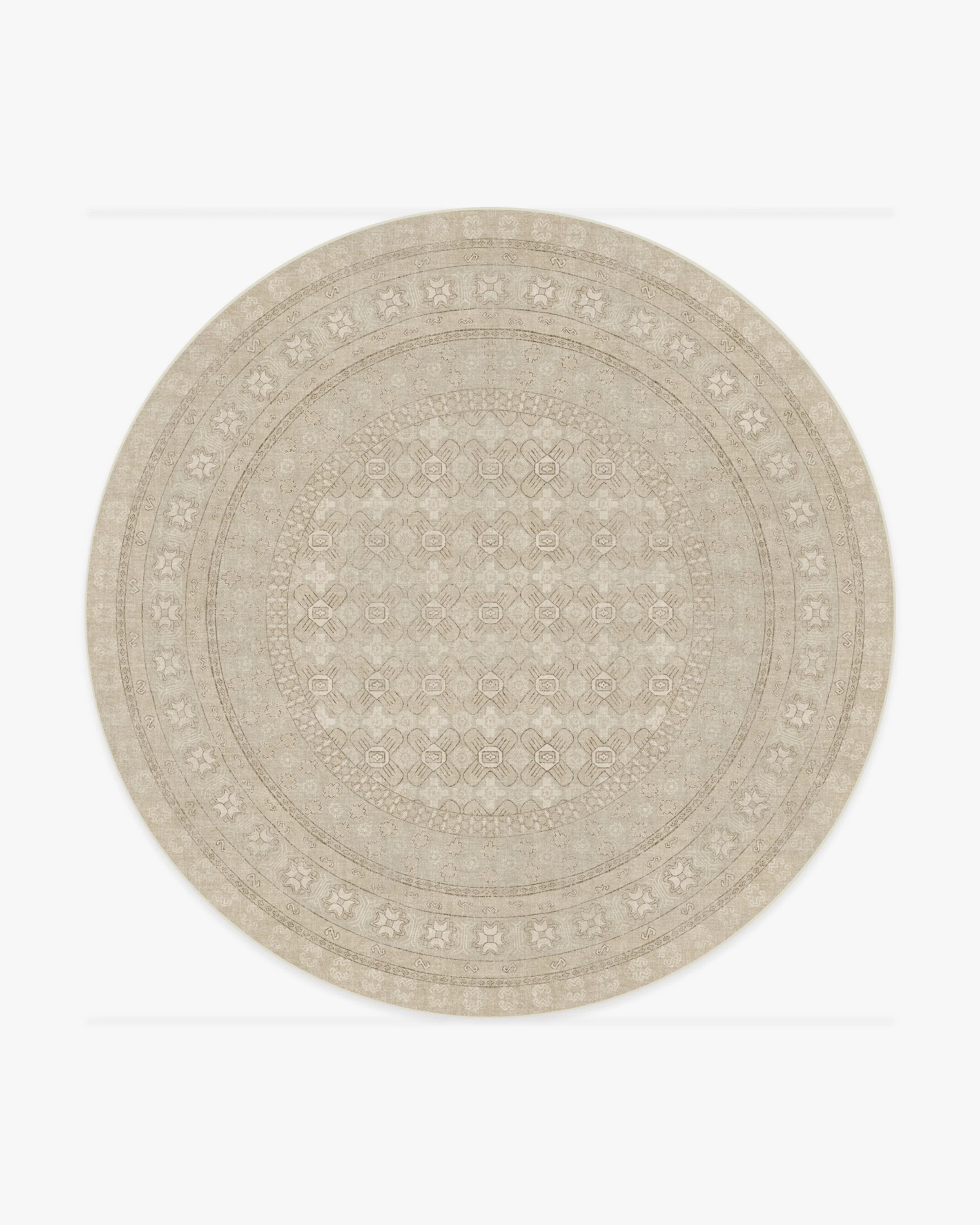 Cyrus Beige Ivory Flatwoven Rug - Image 3