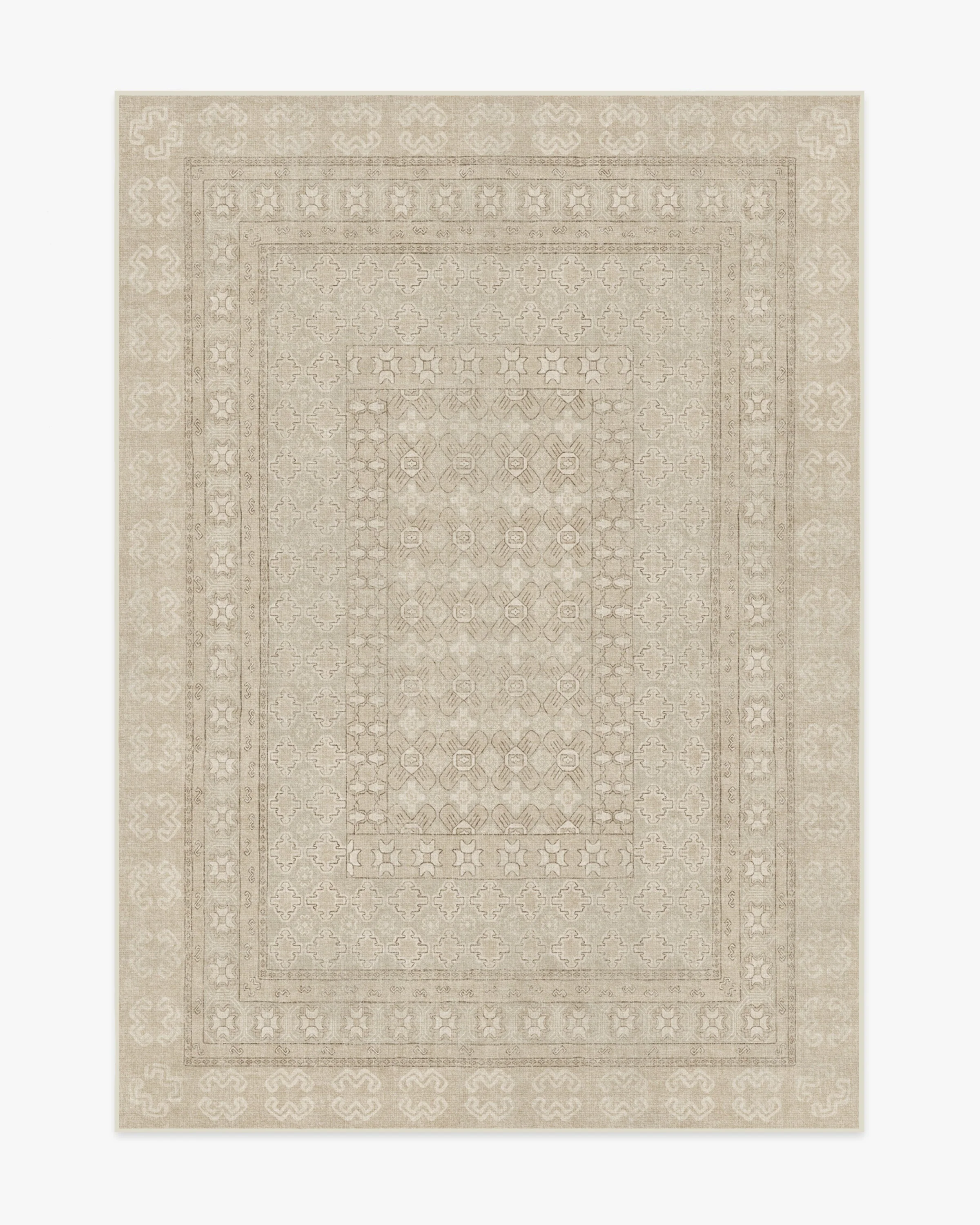 Cyrus Beige Ivory Flatwoven Rug - Image 9